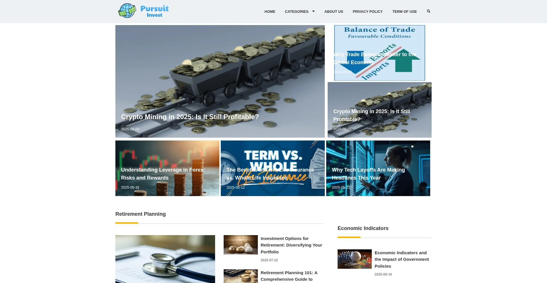 Pursuitinvest.top Screenshot