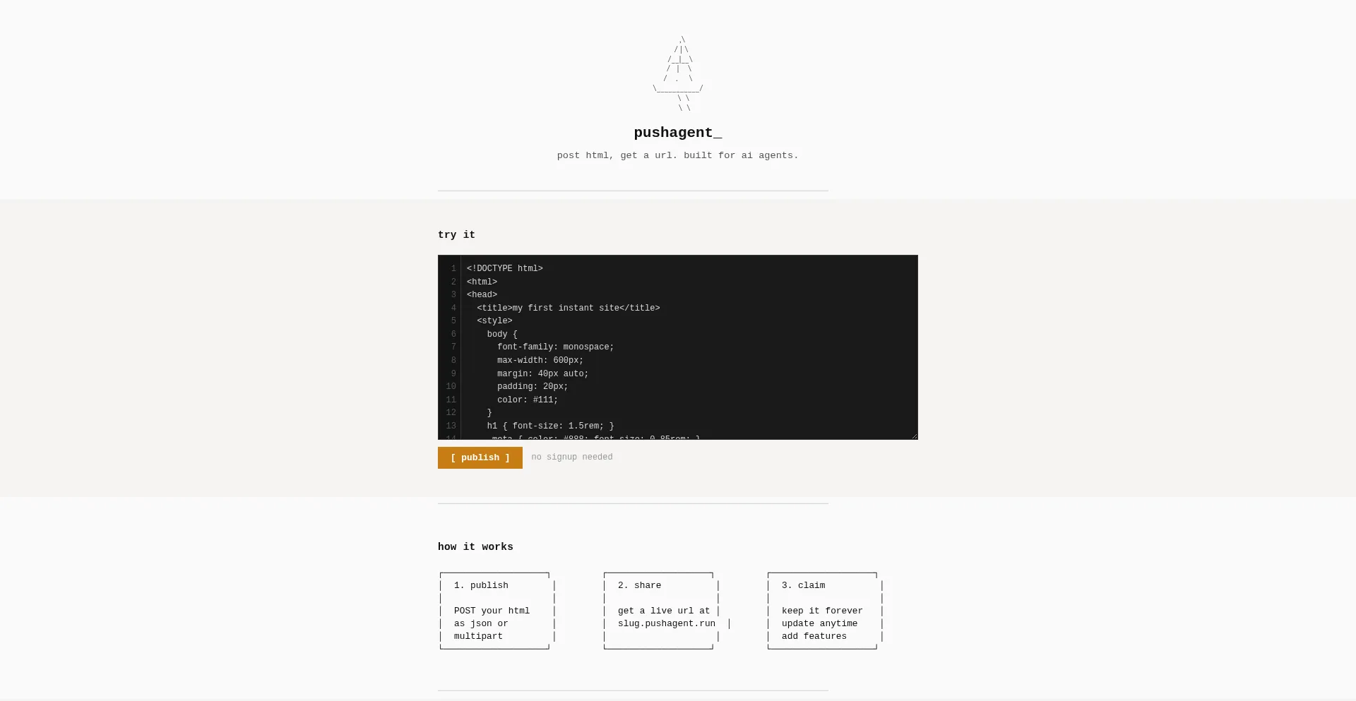 Pushagent.run