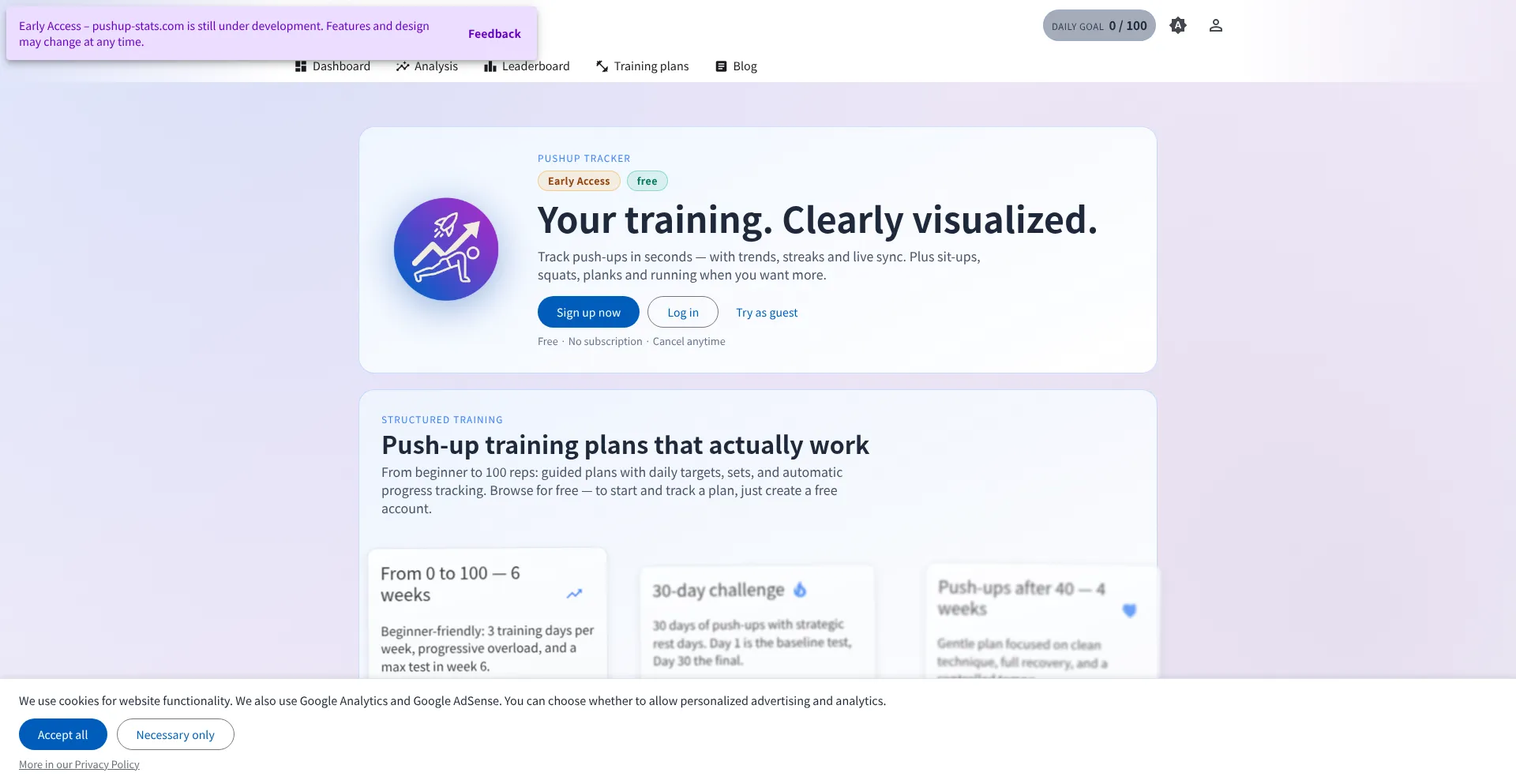 Pushup-stats.com