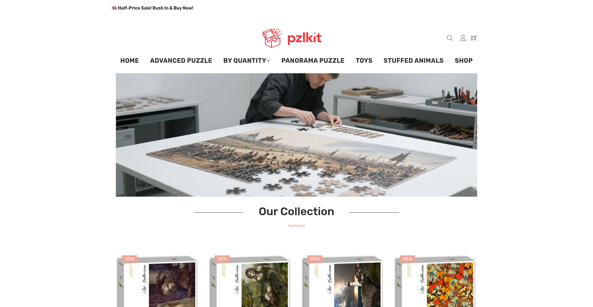 Pzlkit.com Screenshot