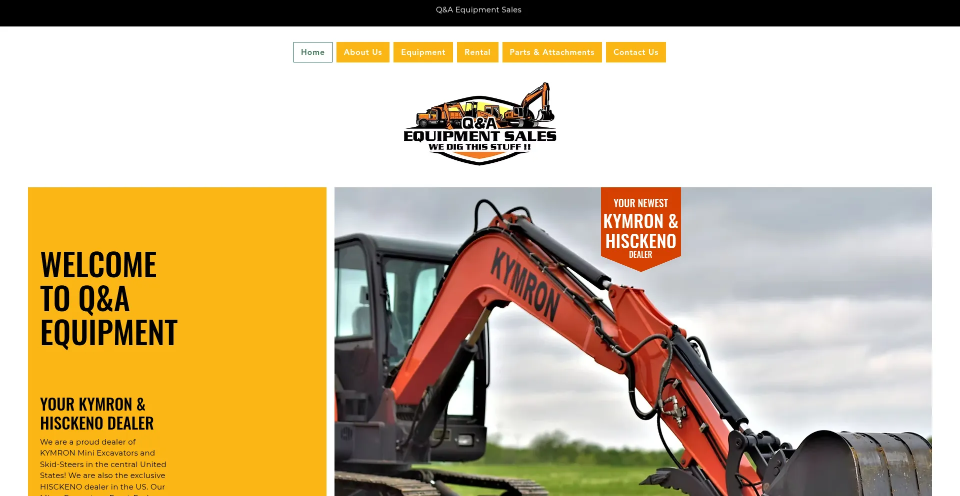 Qandaequipment.com Screenshot