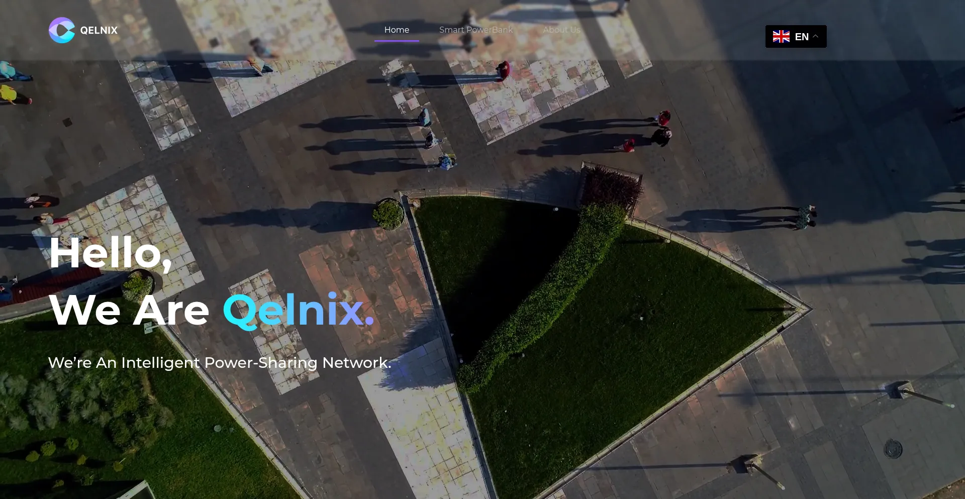 Website screenshot of Qelnix.co