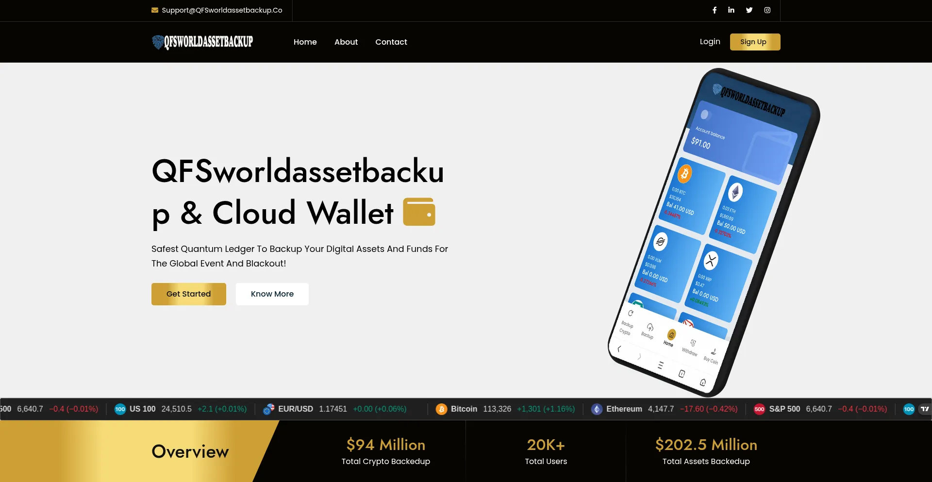 Qfsworldassetbackup.co Screenshot