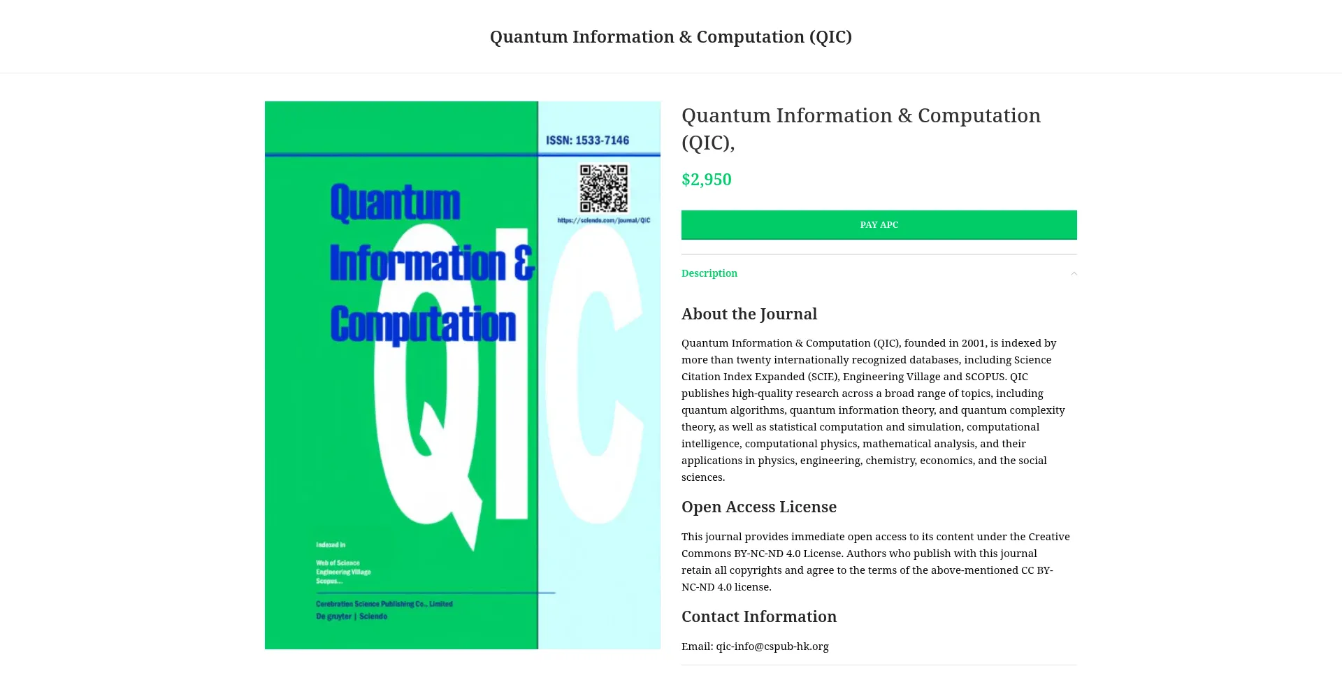 Qic-apc.org