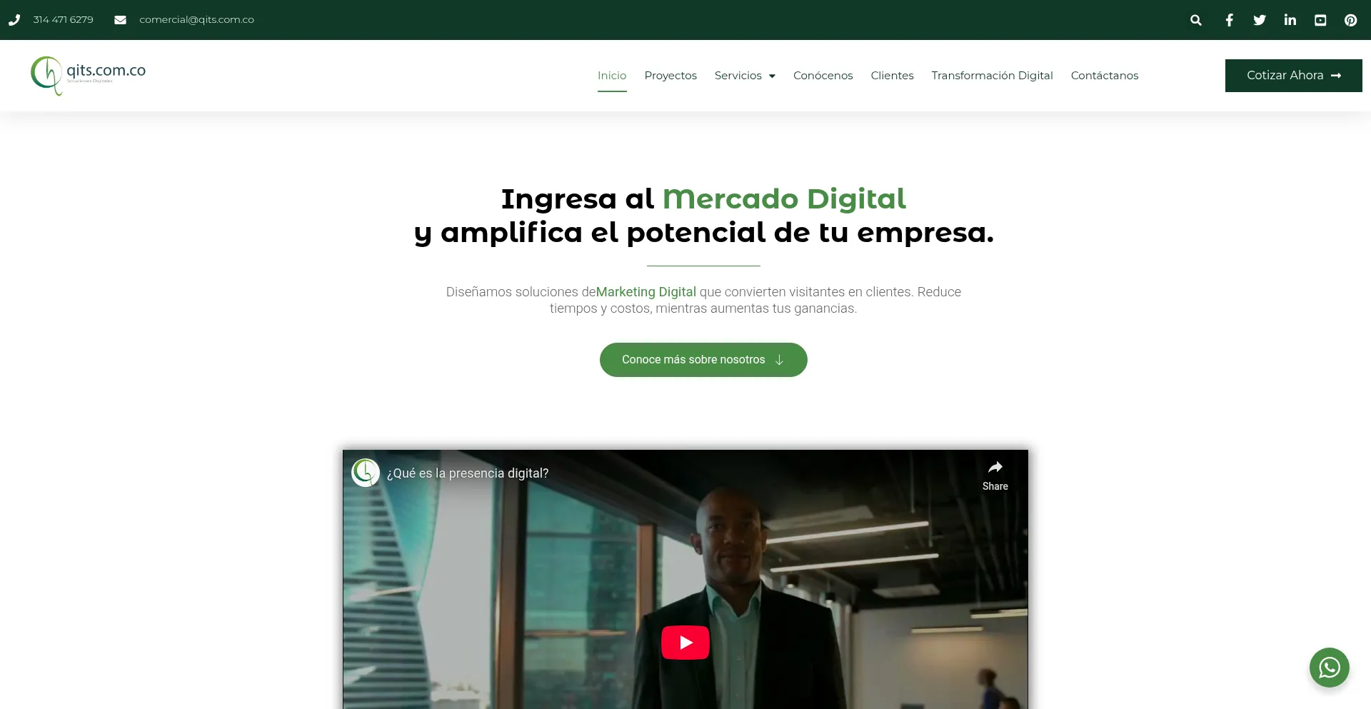 Qits.com.co Screenshot