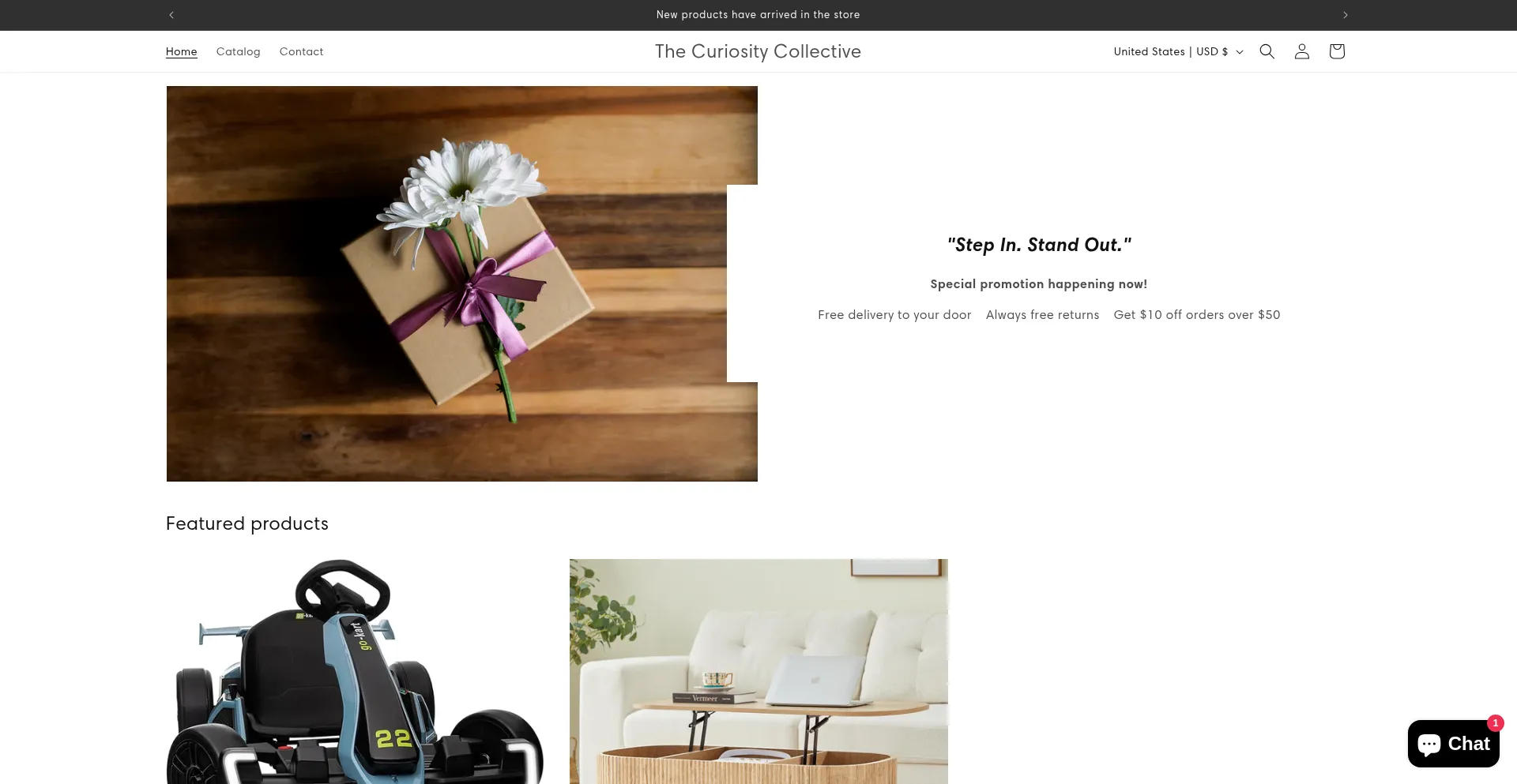 Website screenshot of Qpqwgf-7y.myshopify.com