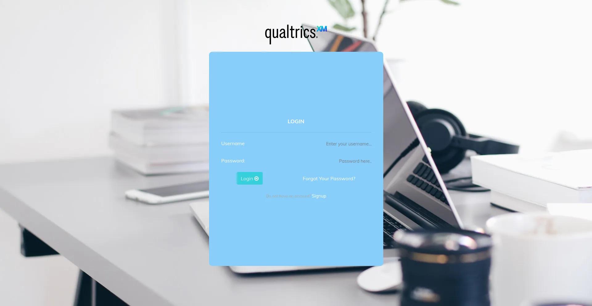 Website screenshot of Qualtricsreviews.com
