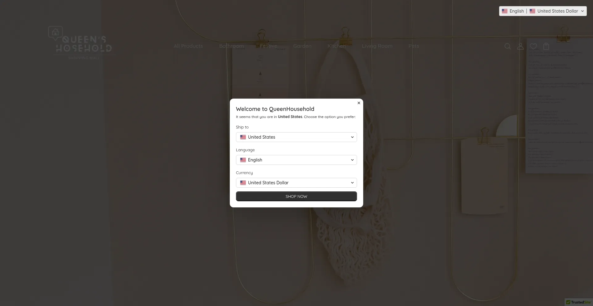 Queenshousehold.com