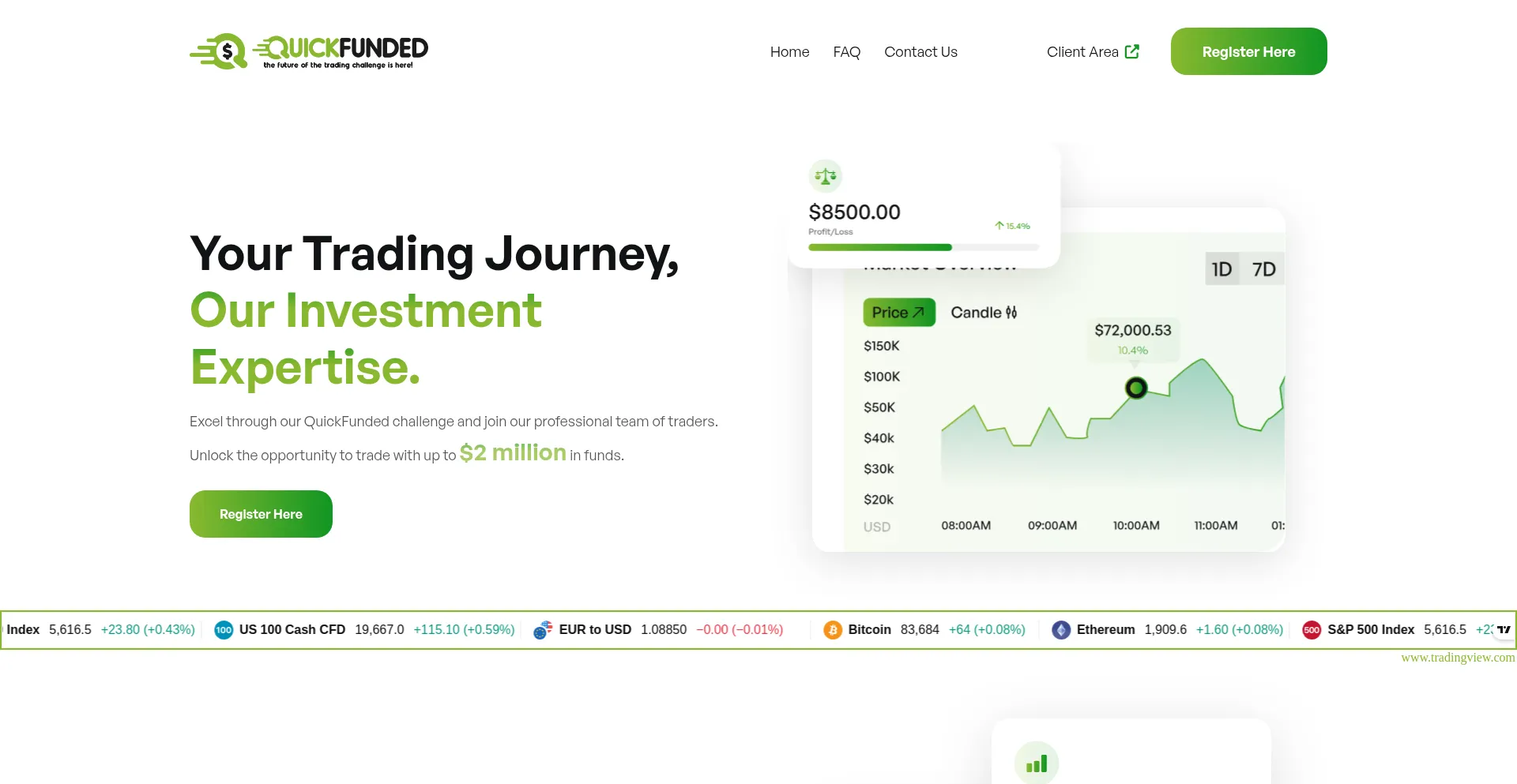 Quick-funded.io Screenshot