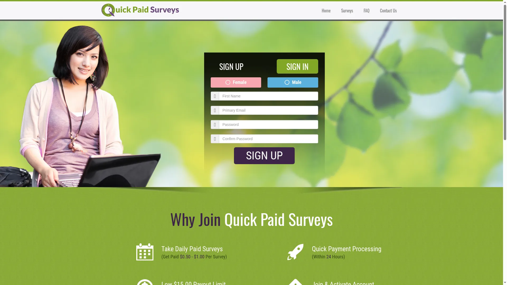 Quickpaysurvey.com