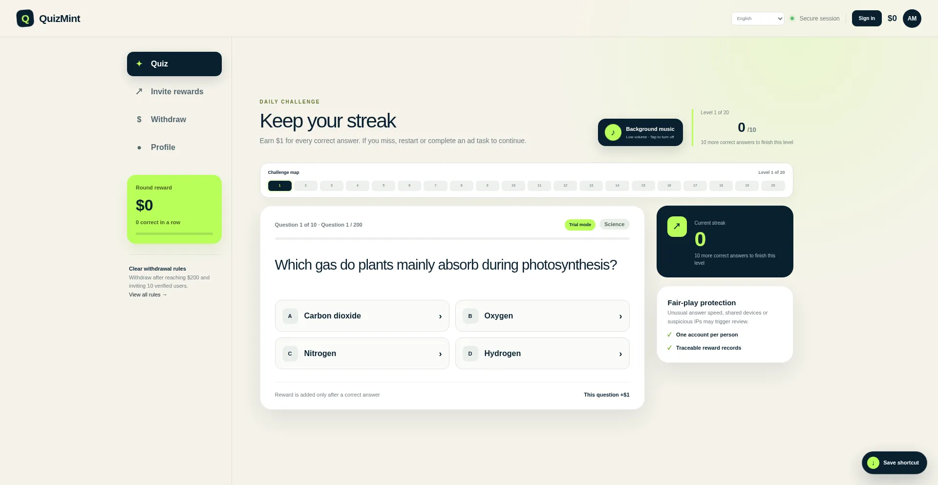 Quizmint.buzz