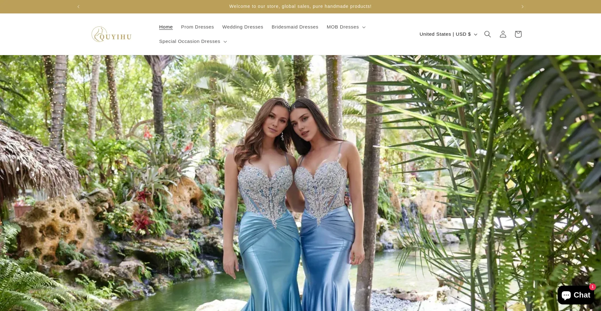 Website screenshot of Quyihu.com