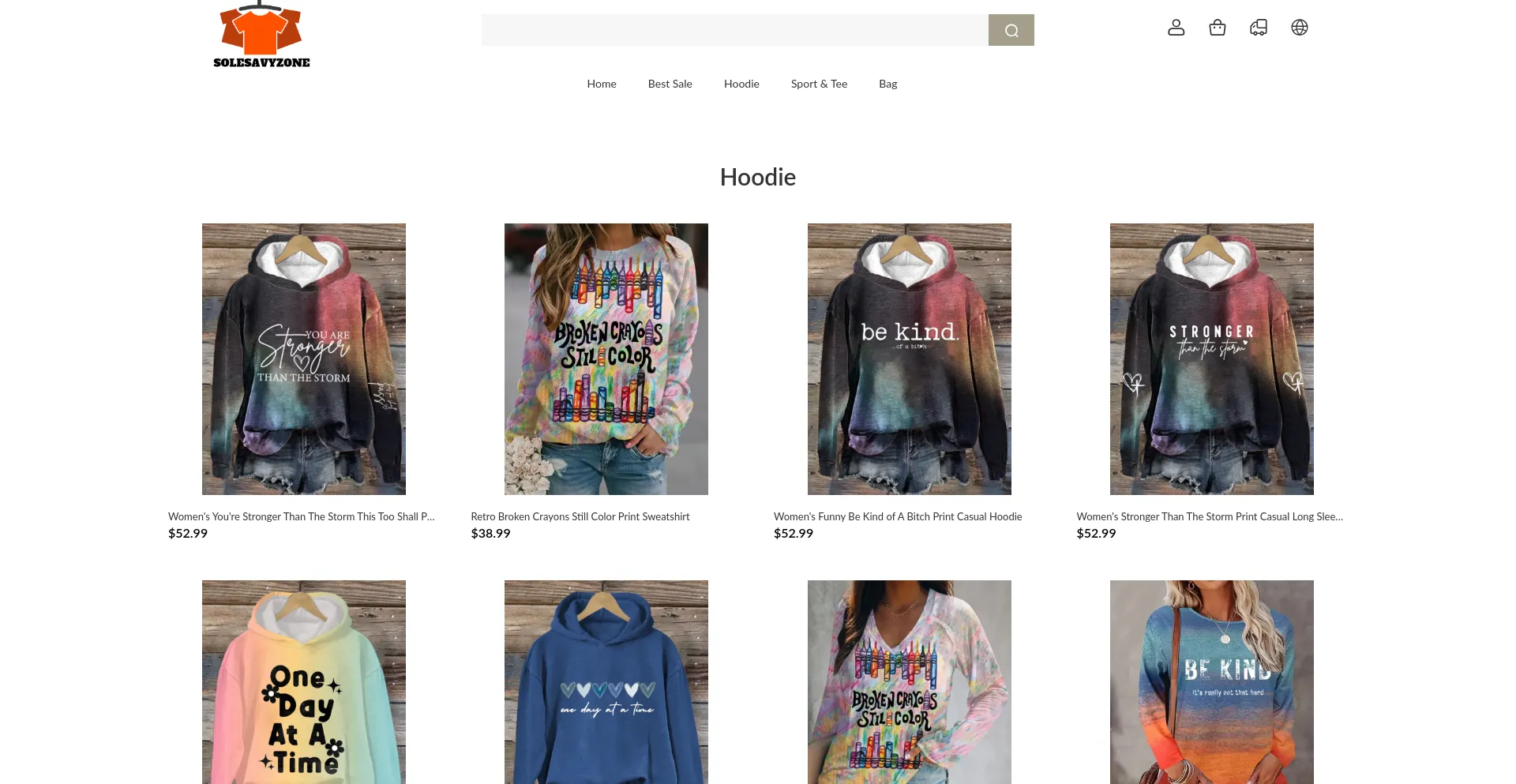 Website screenshot of Qvcstyles.com