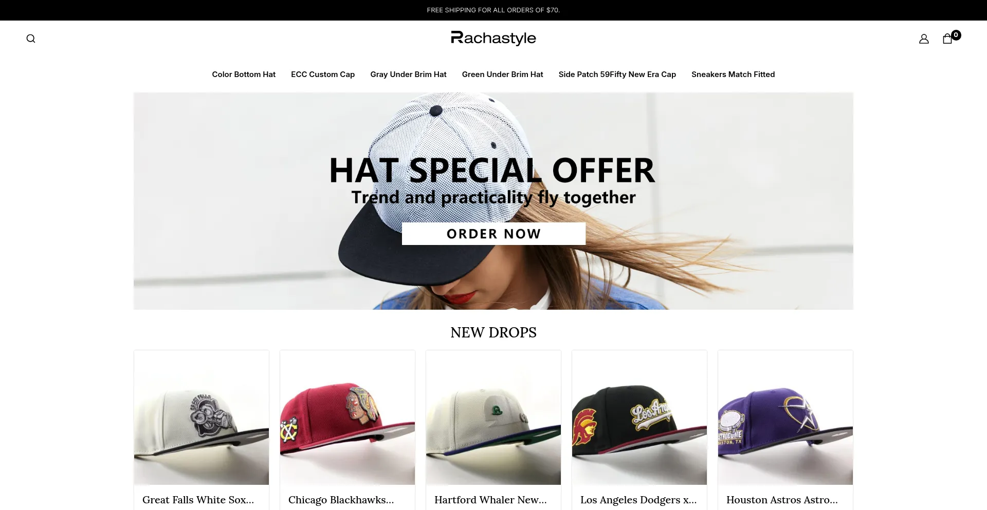Rachastyle.com Screenshot