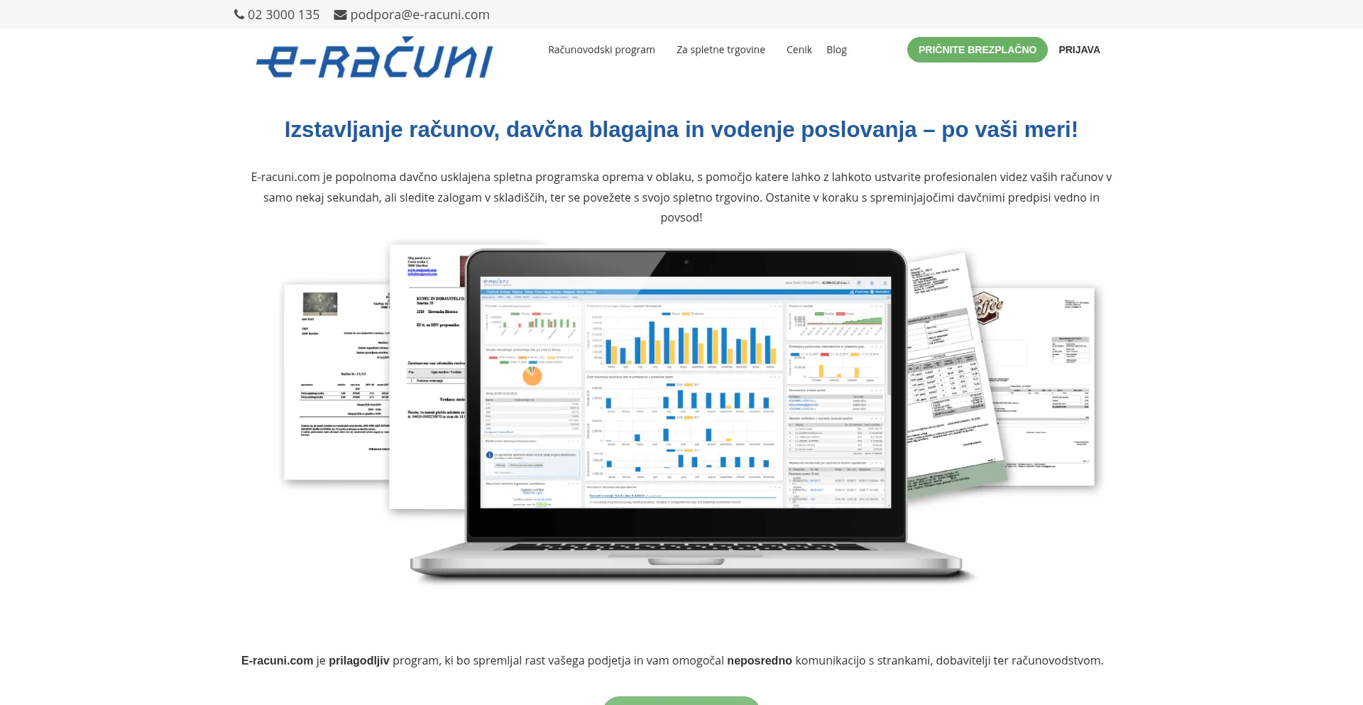 Racuni.com Screenshot