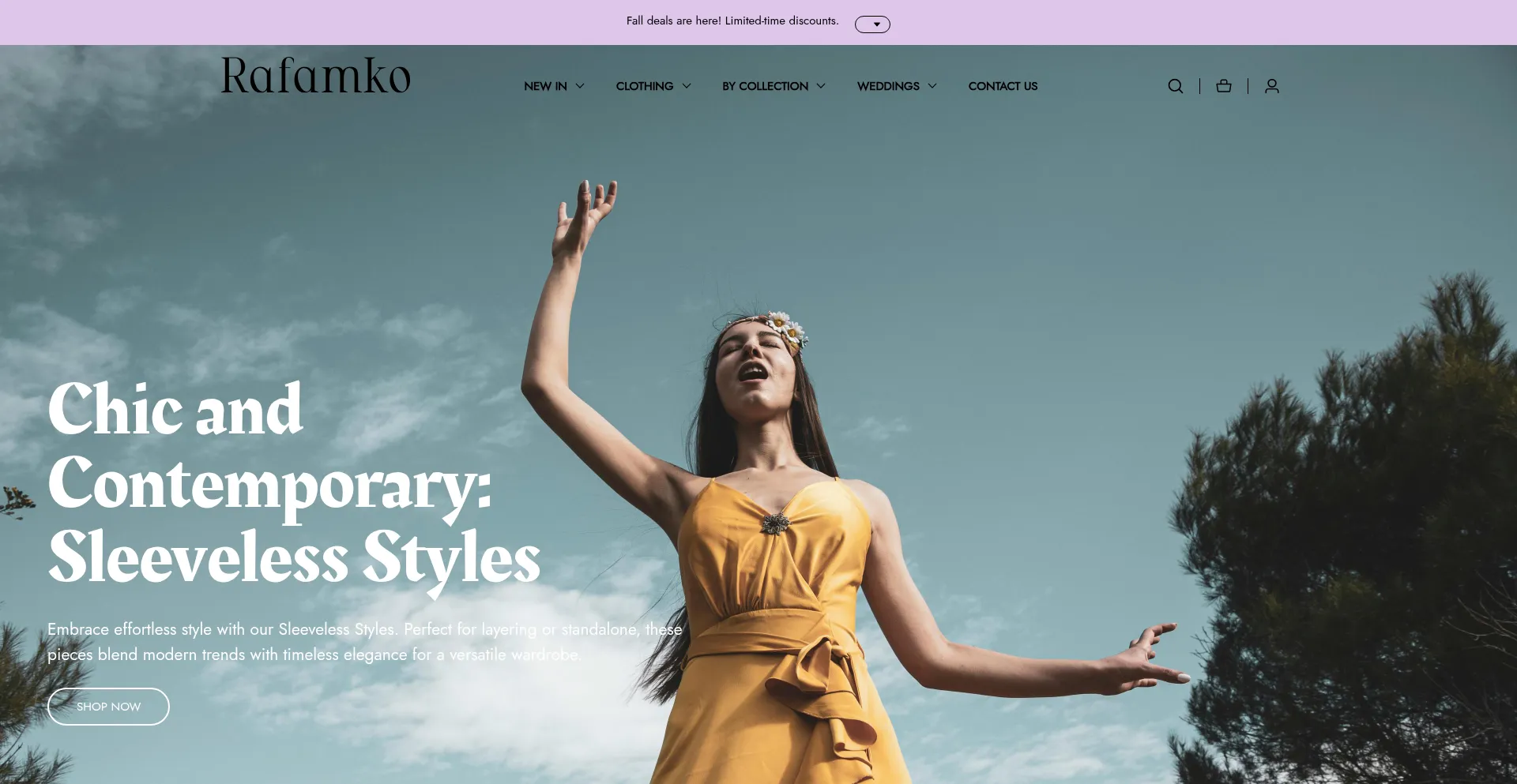 Website screenshot of Rafamko.com