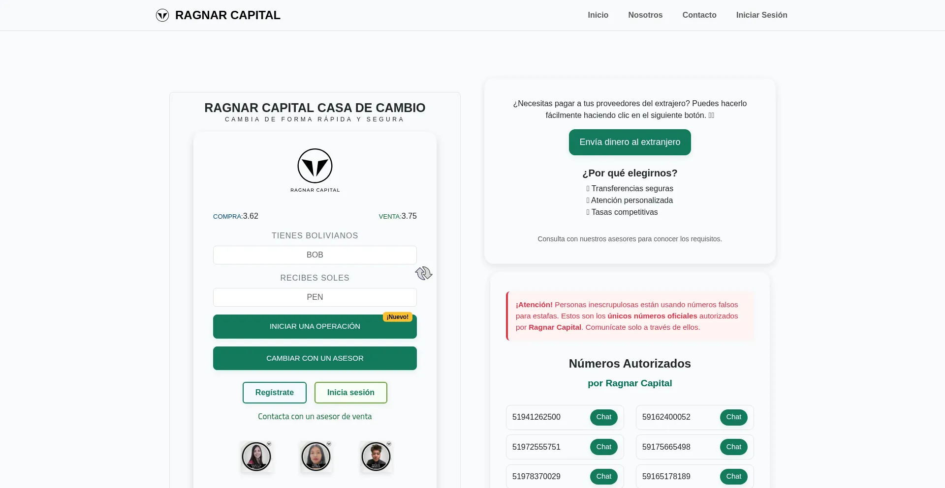 Is Ragnarcapital.pe Safe?