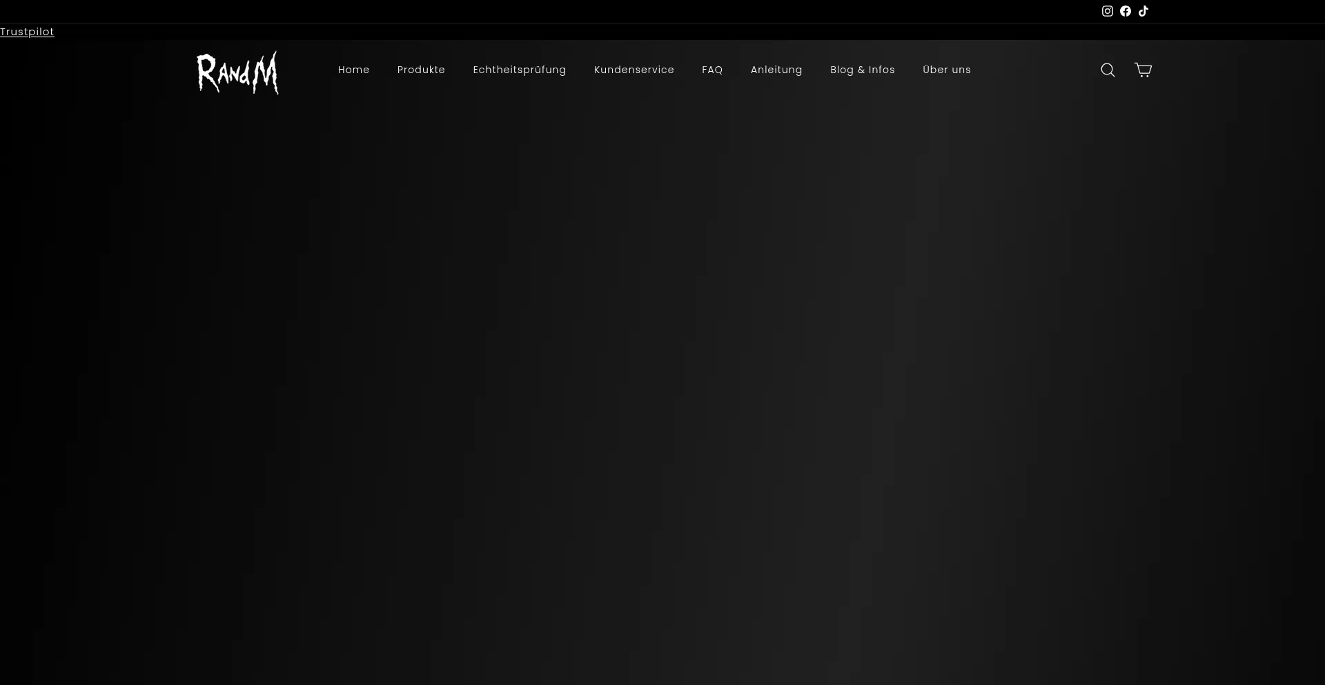 Randmvape-shop.net Screenshot