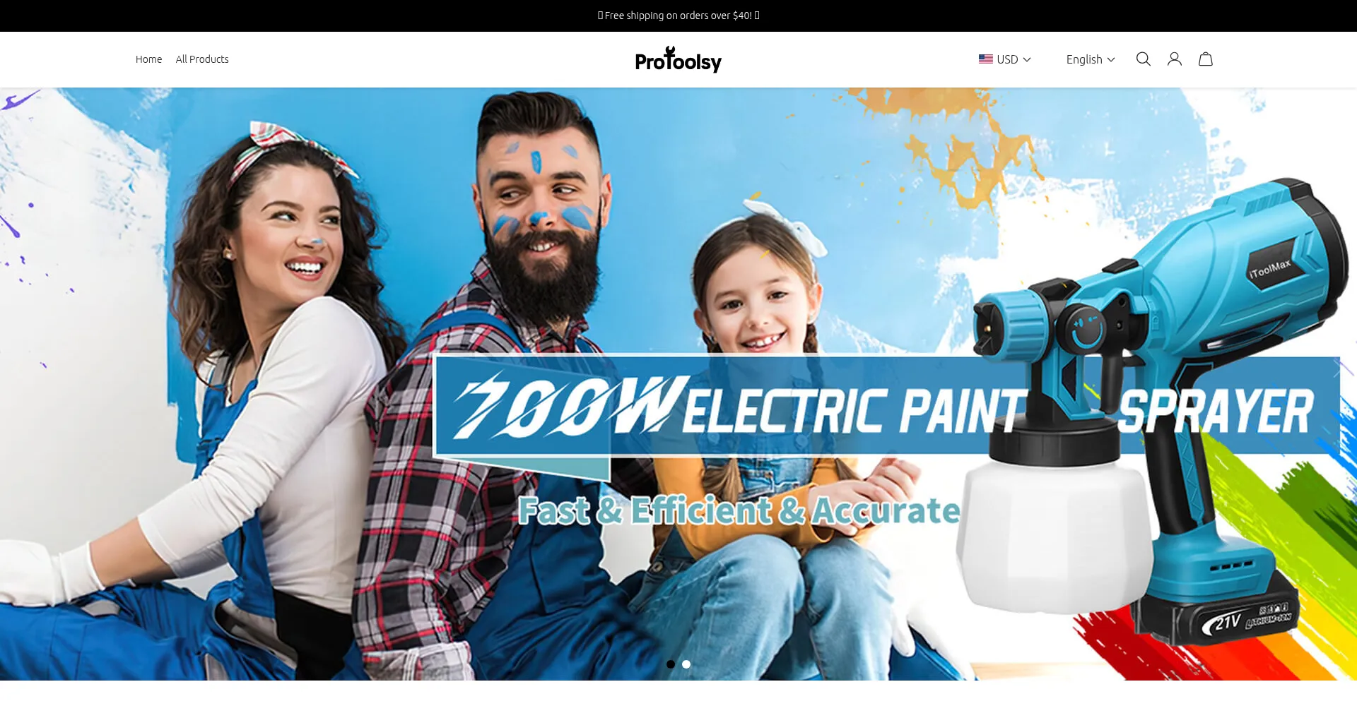 Website screenshot of Rauece.com