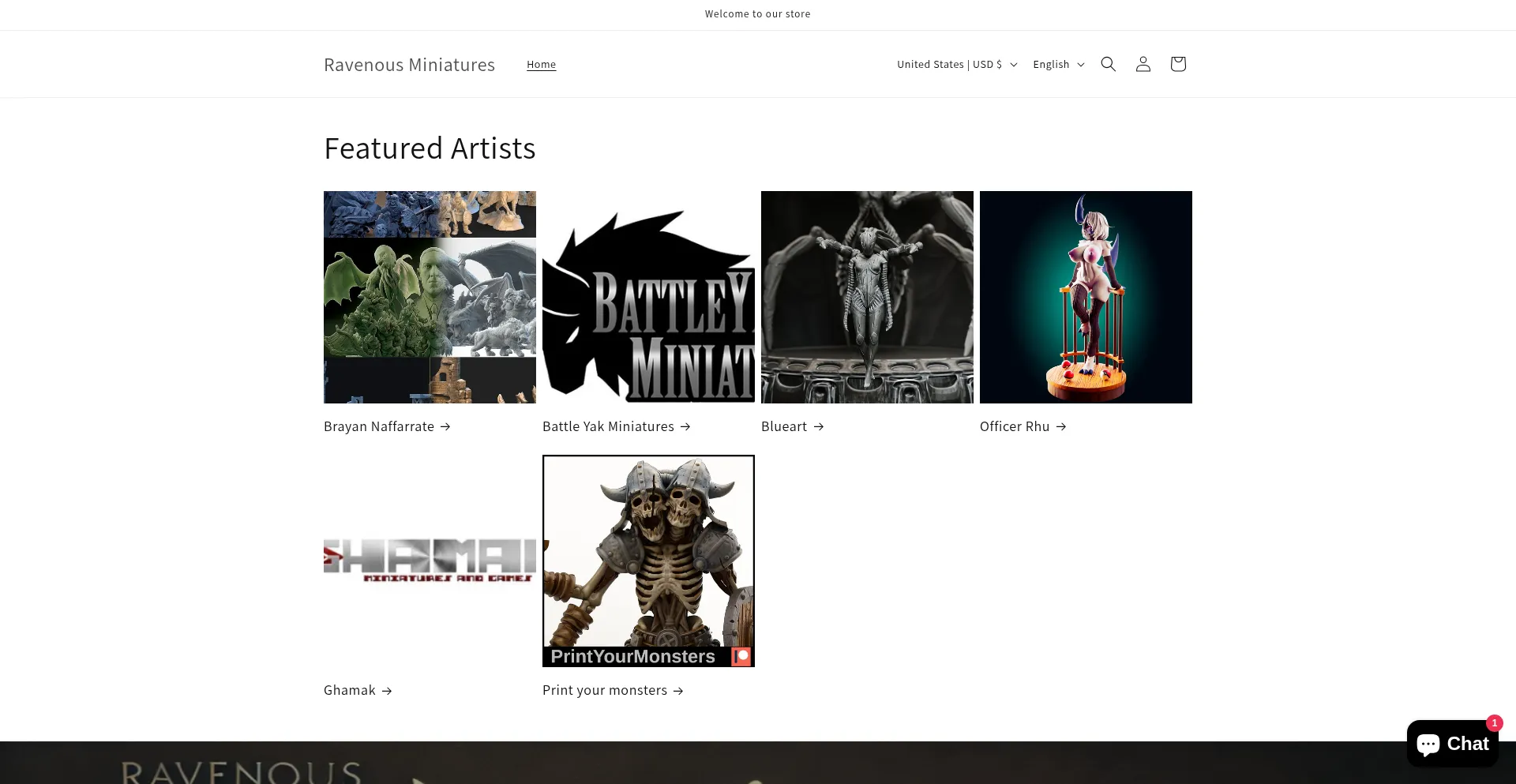 Ravenousminiatures.com