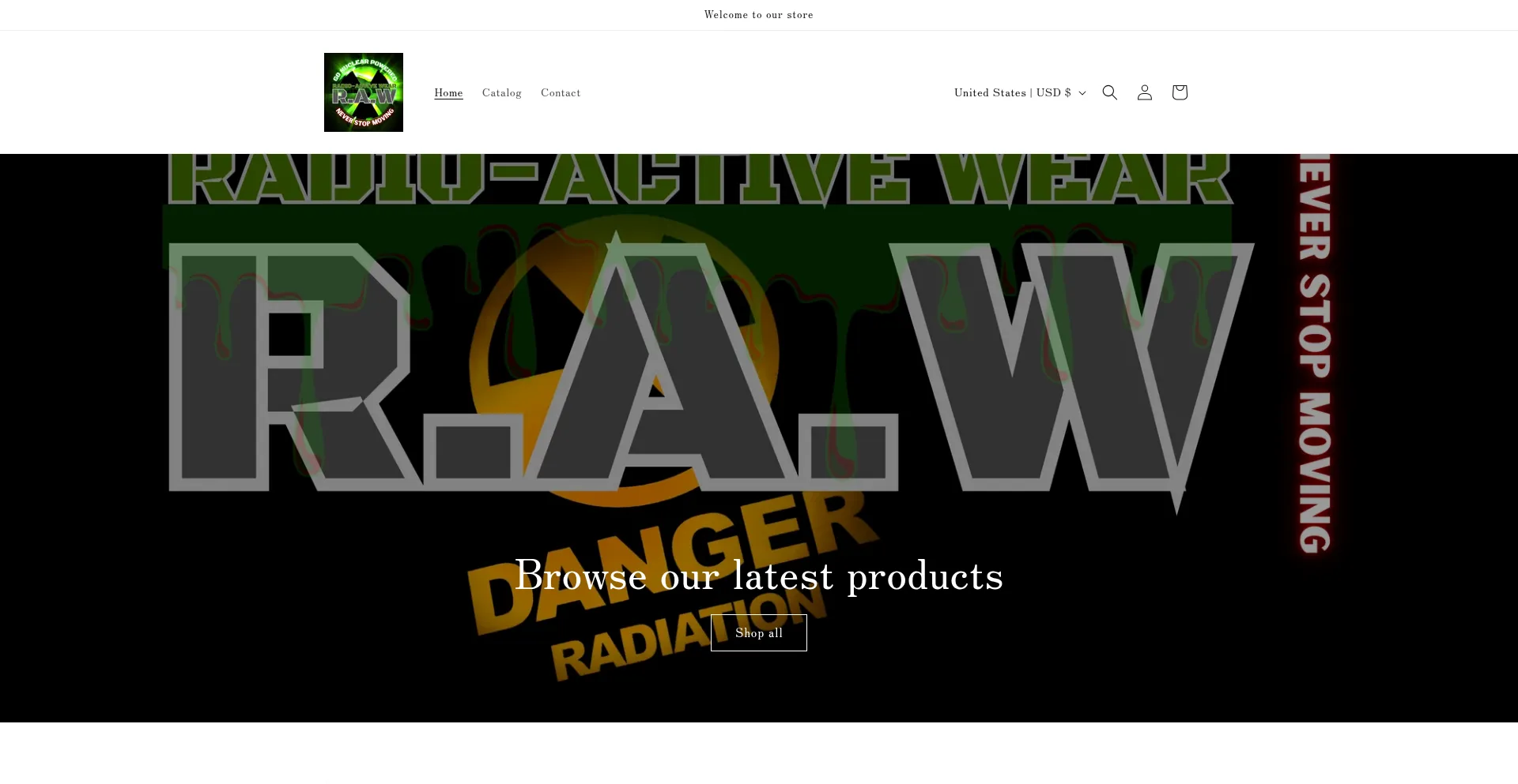 Is Raw-radioactivewear.myshopify.com Safe?