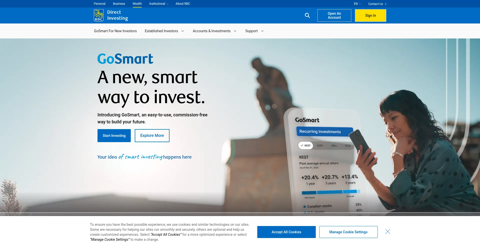Rbcdirectinvesting.com