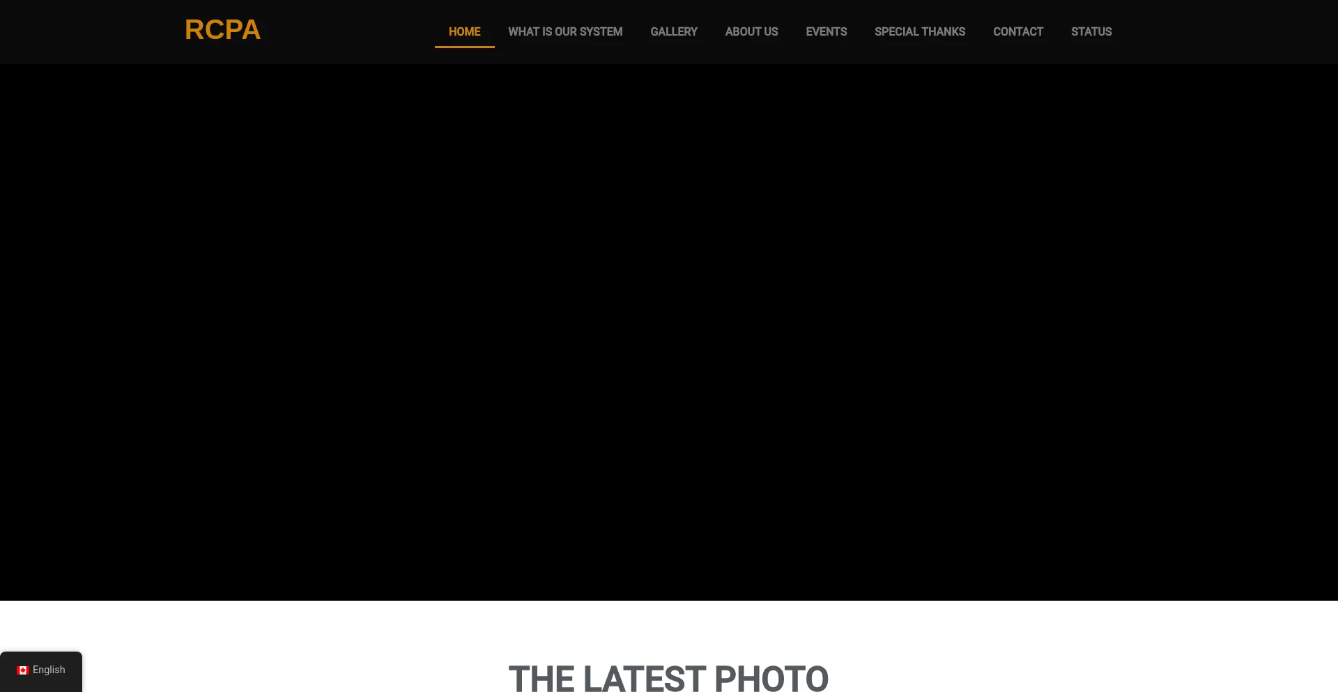 Website screenshot of Rcpa.com