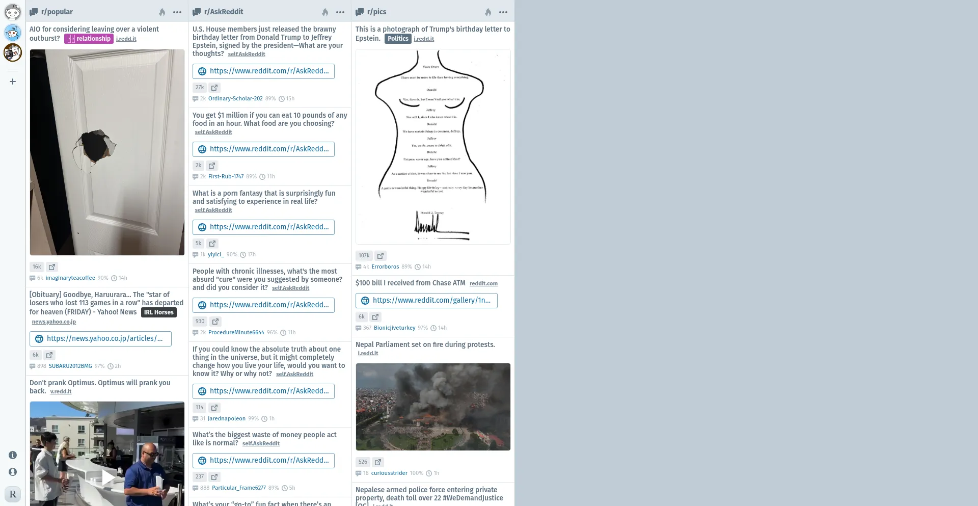 Website screenshot of Rdddeck.com