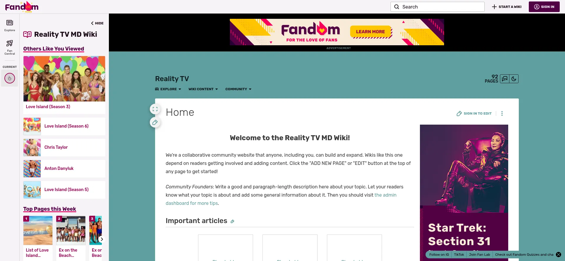 Reality-tv-md.fandom.com