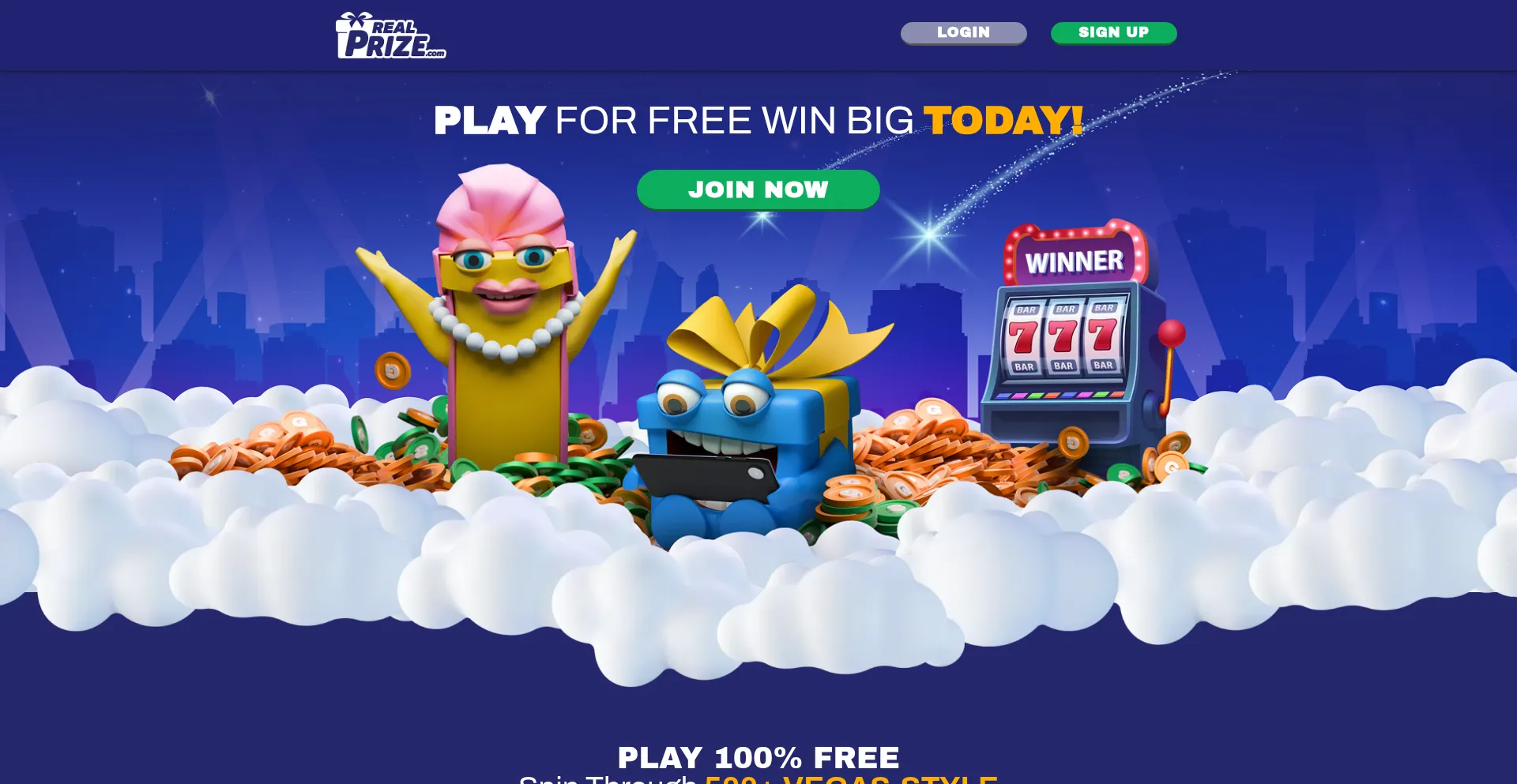 Realprize.com Screenshot