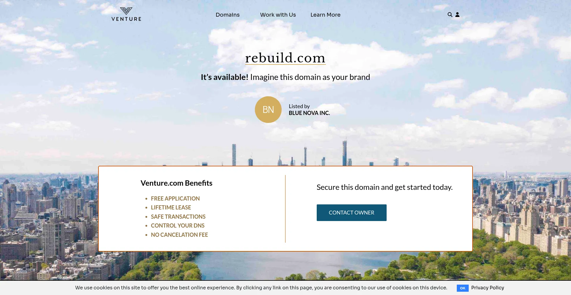 Rebuild.com Screenshot