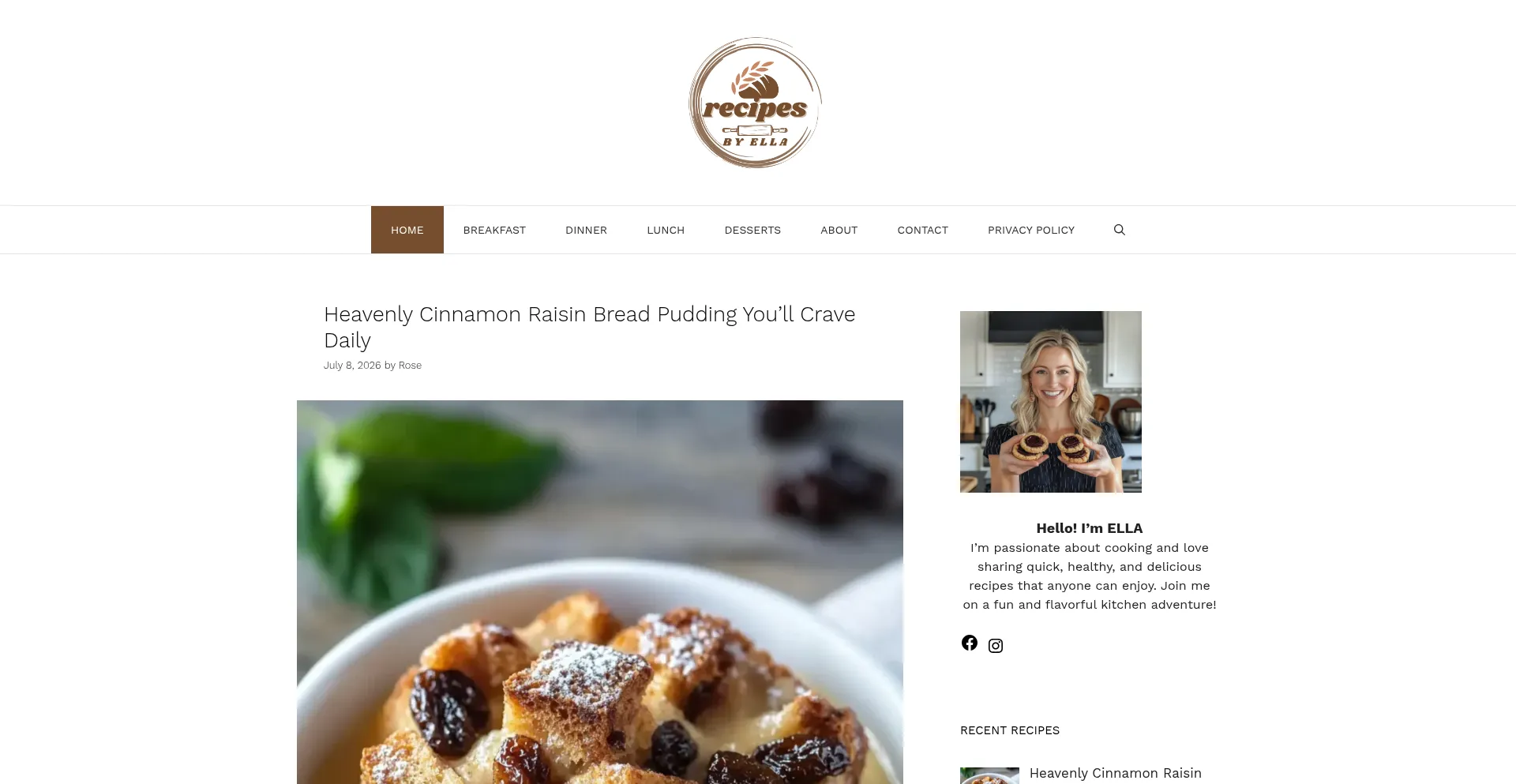 Recipesbyella.com