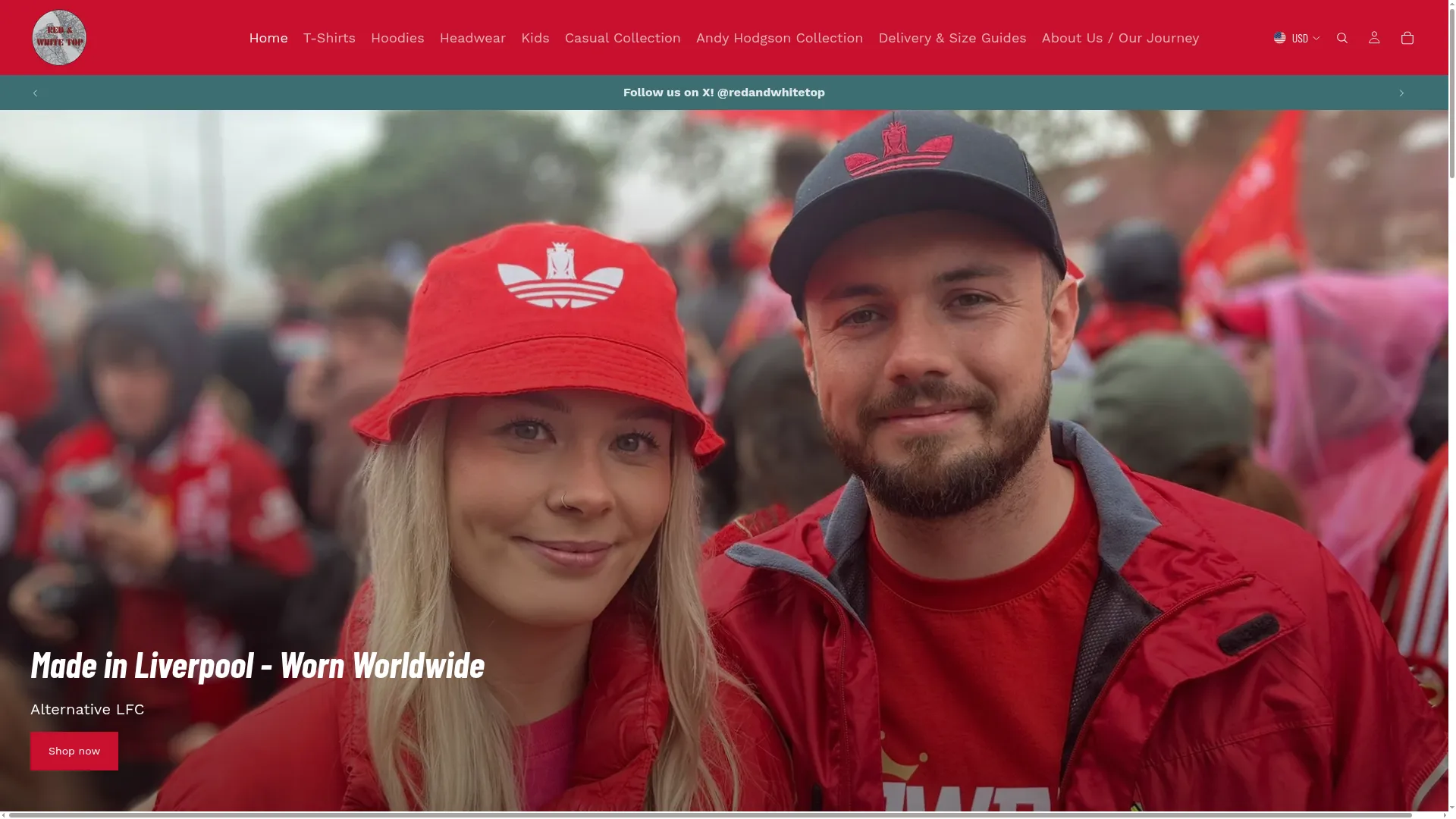 Redandwhitetop.com