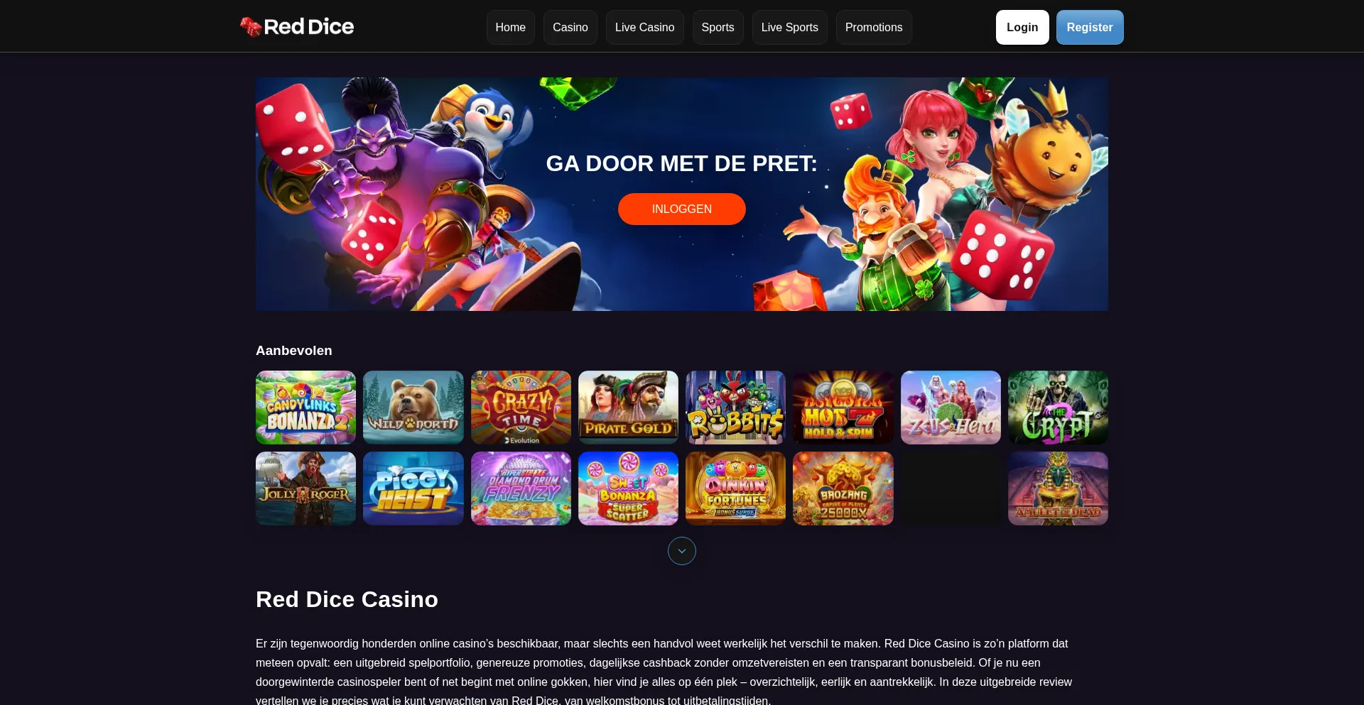 Reddicecasino.online