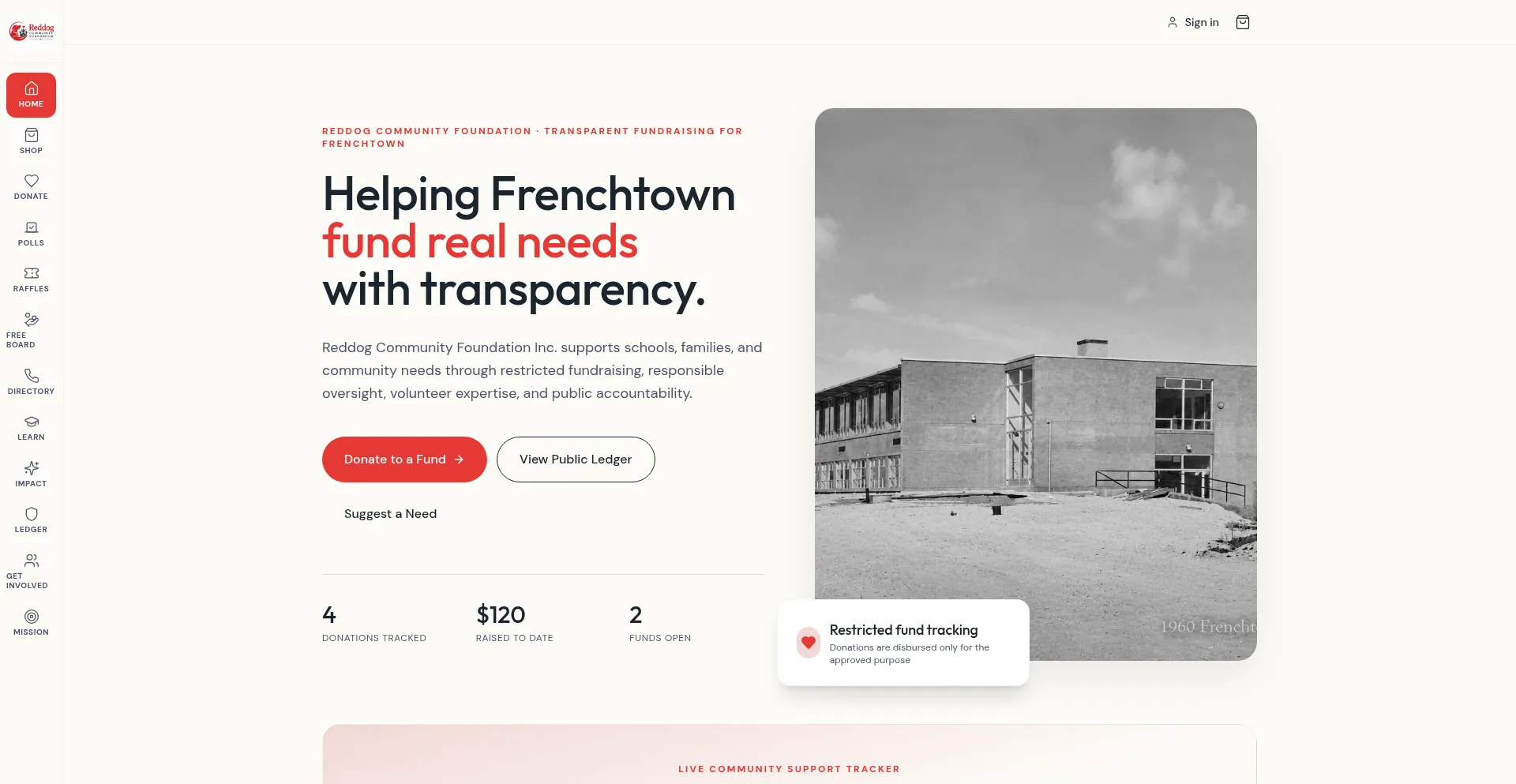 Reddogfoundation.org