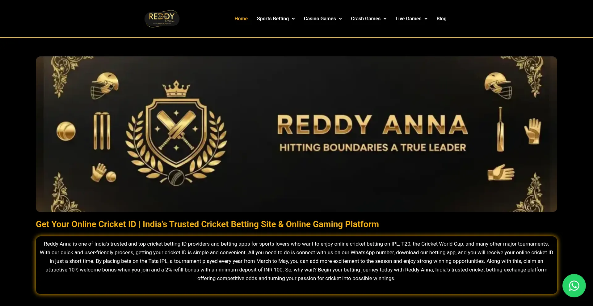 Reddysports.cc