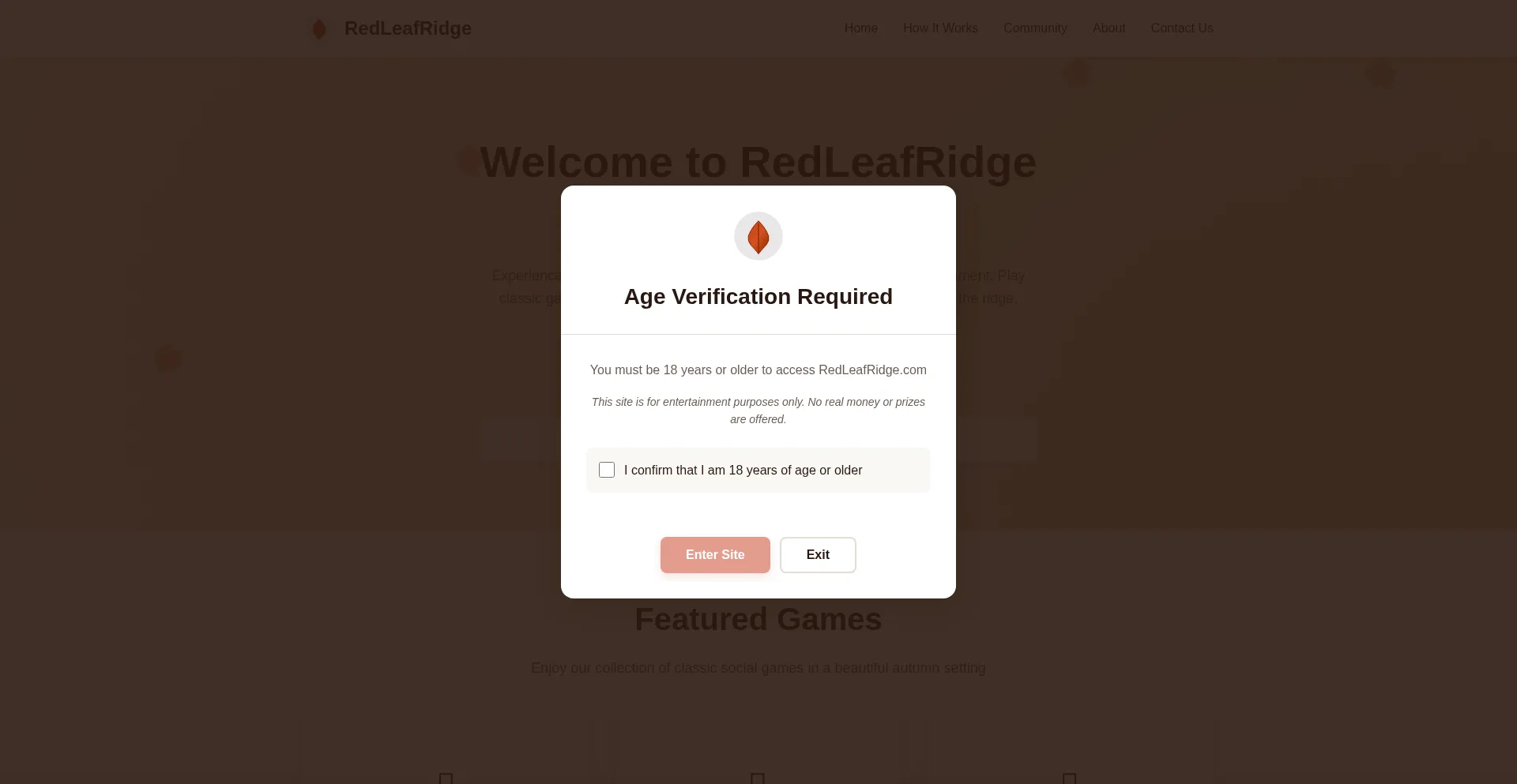 Redleafridge.com
