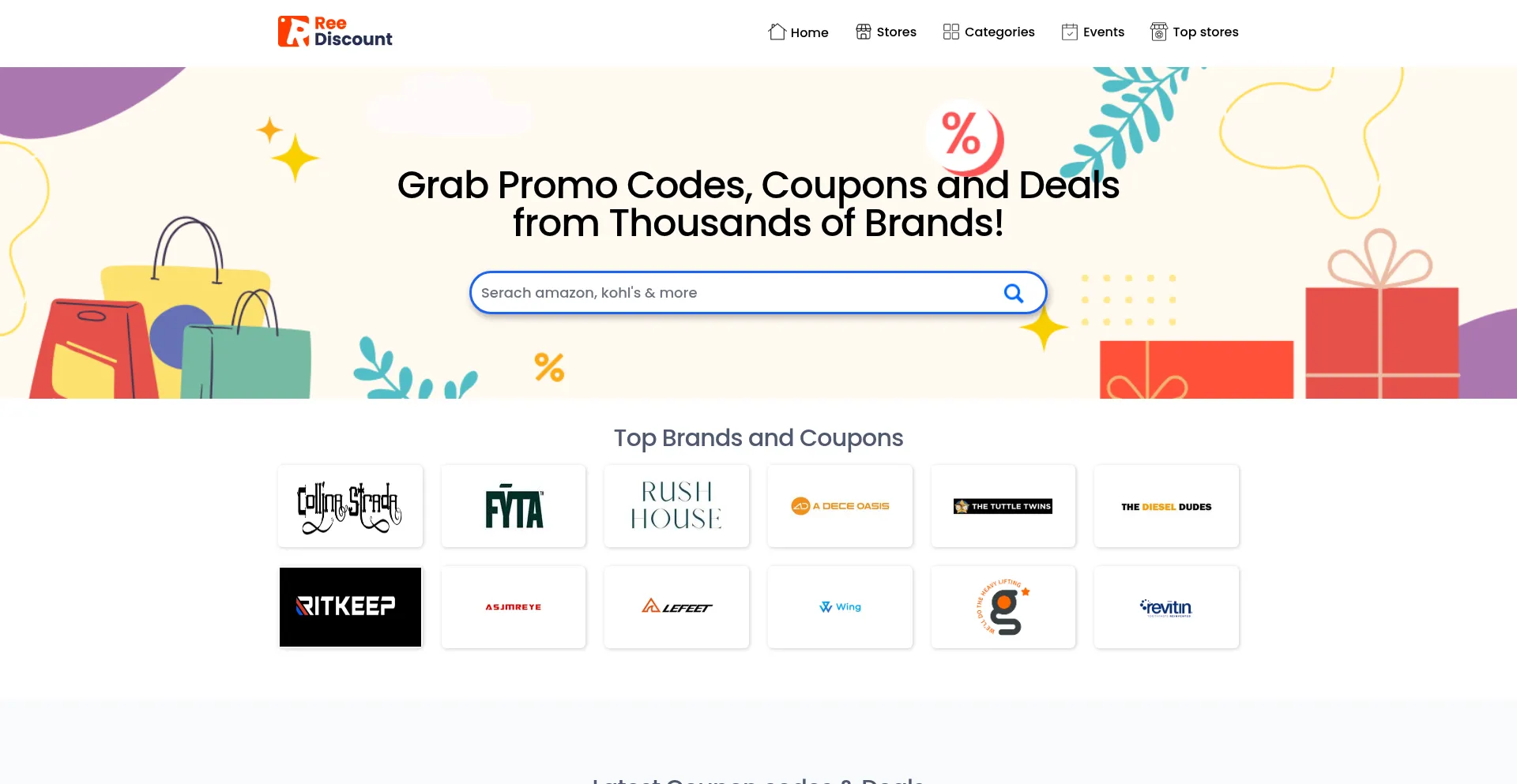 Reediscount.com Screenshot