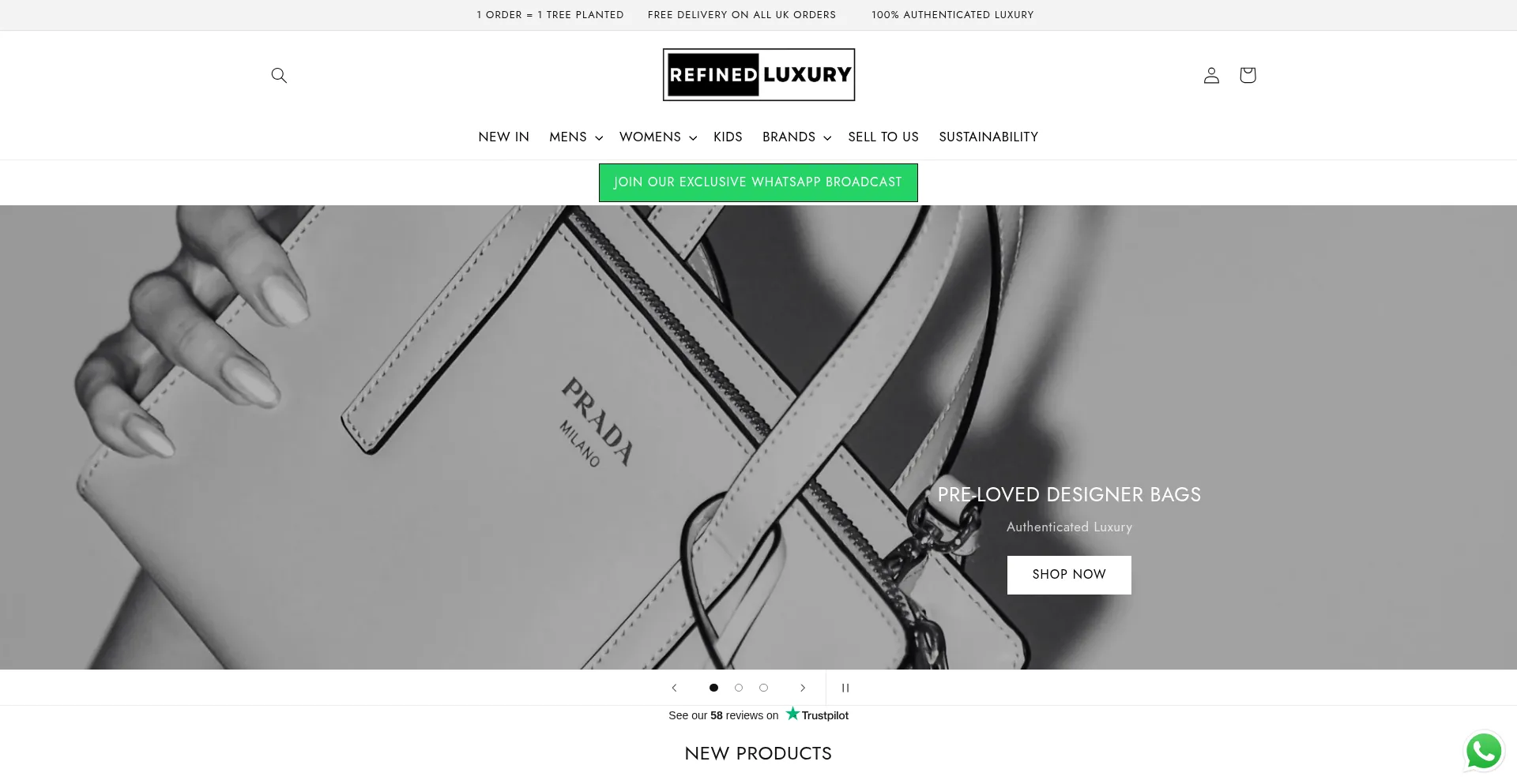 Refinedluxury.co.uk Screenshot