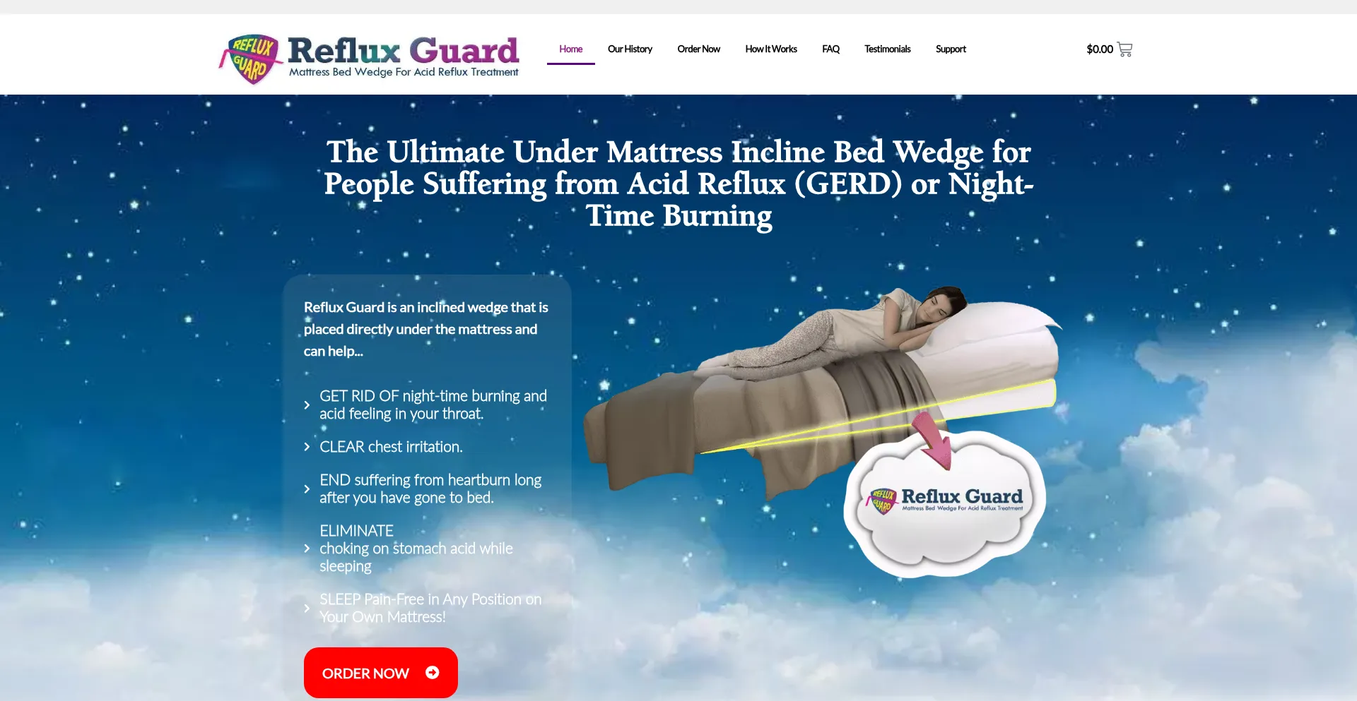 Refluxguard.com Screenshot