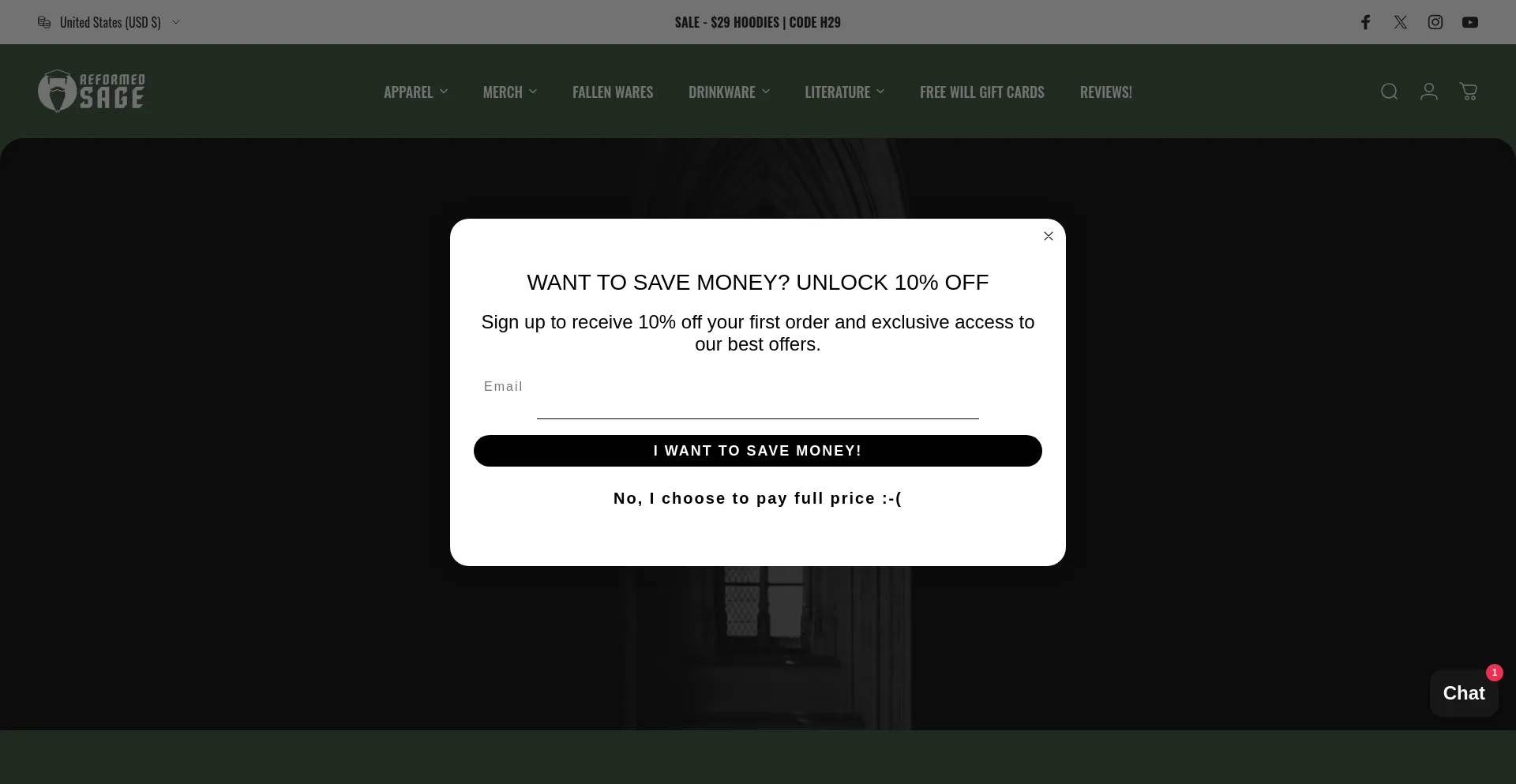 Reformedsage.com Screenshot