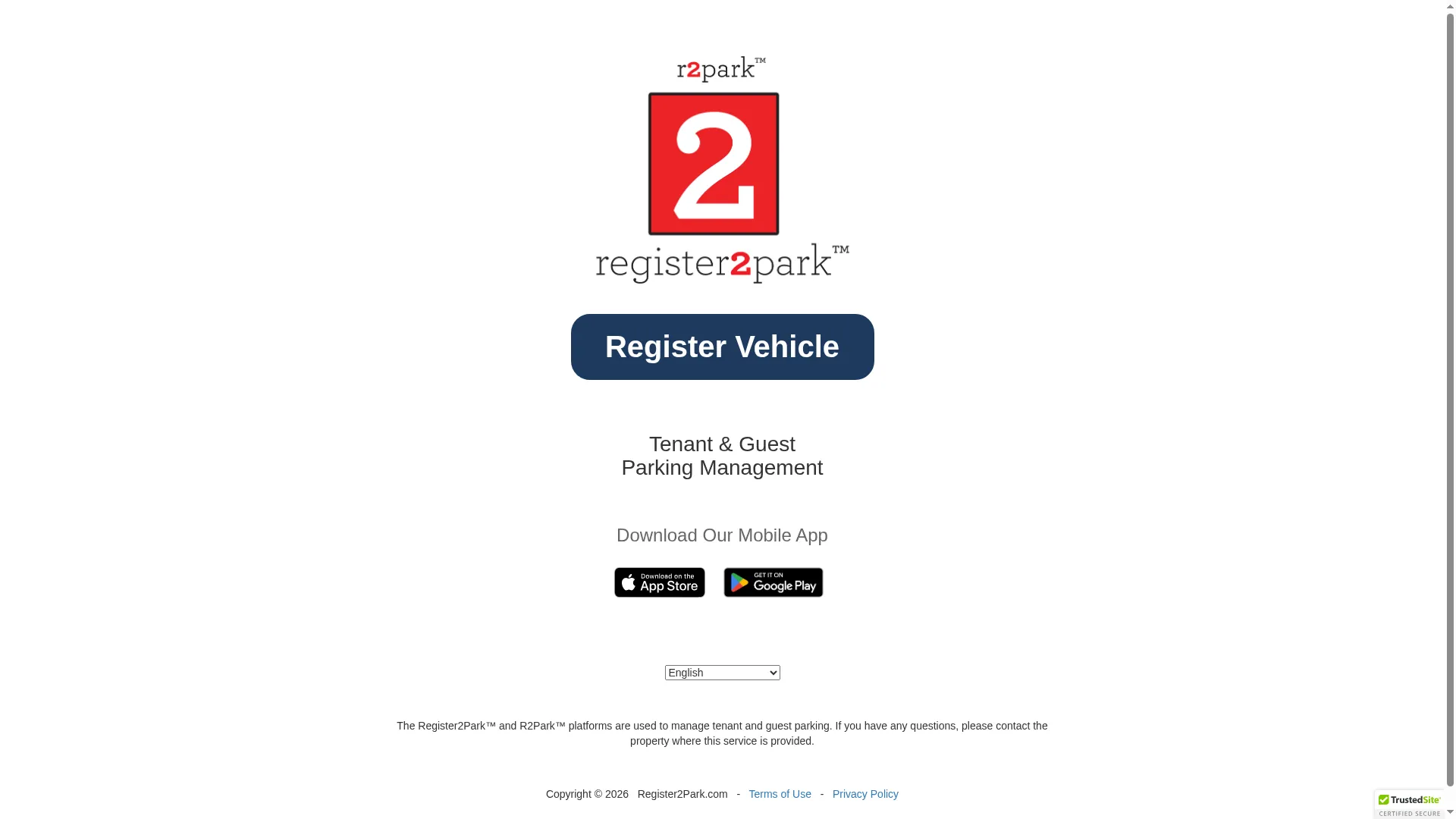 Register2park.com