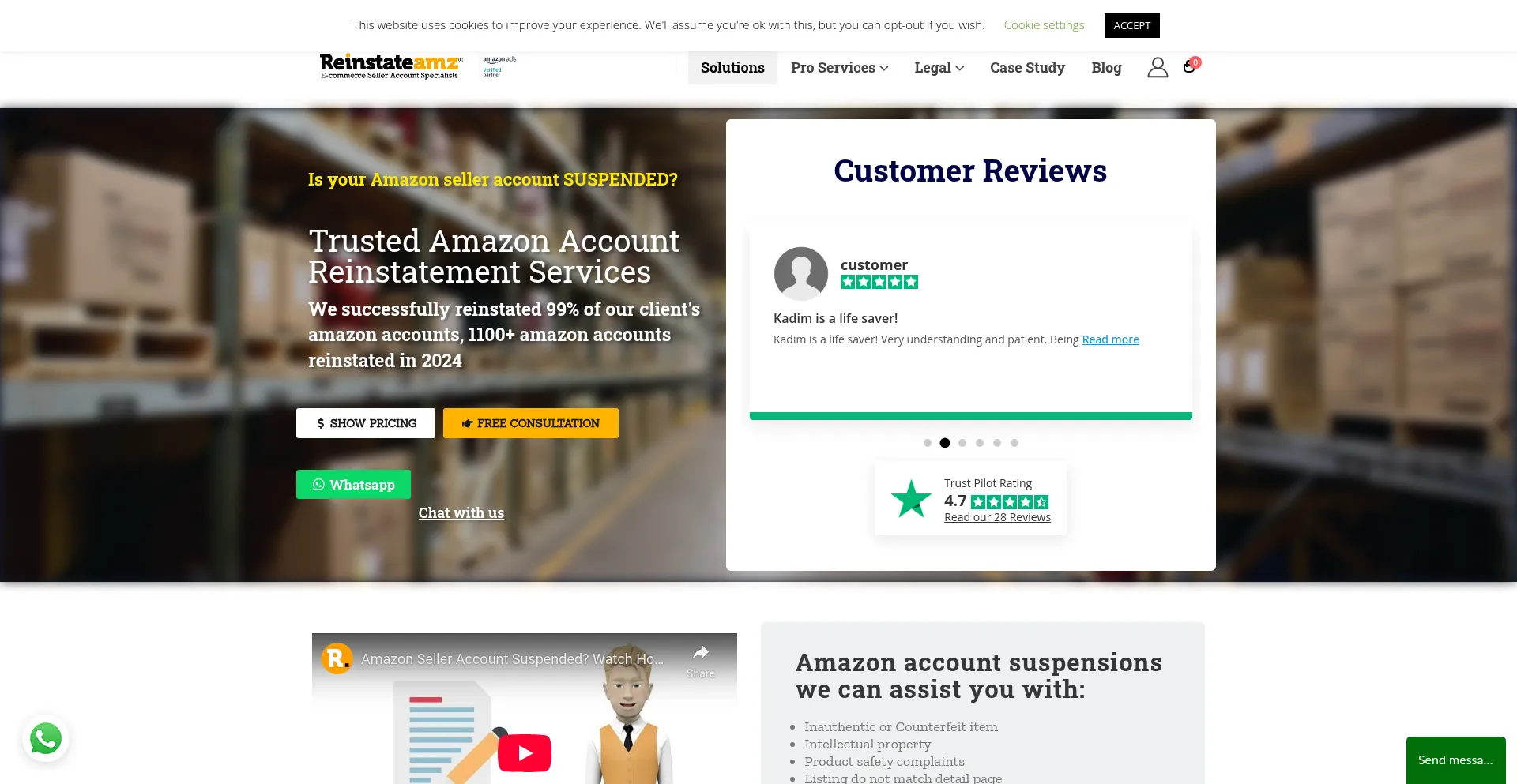 Is Reinstateamz.com Safe?
