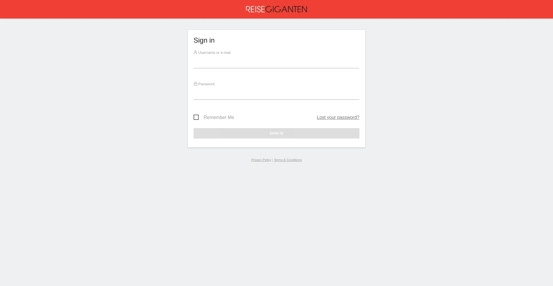 Website screenshot of Reisegiganten.matomo.cloud