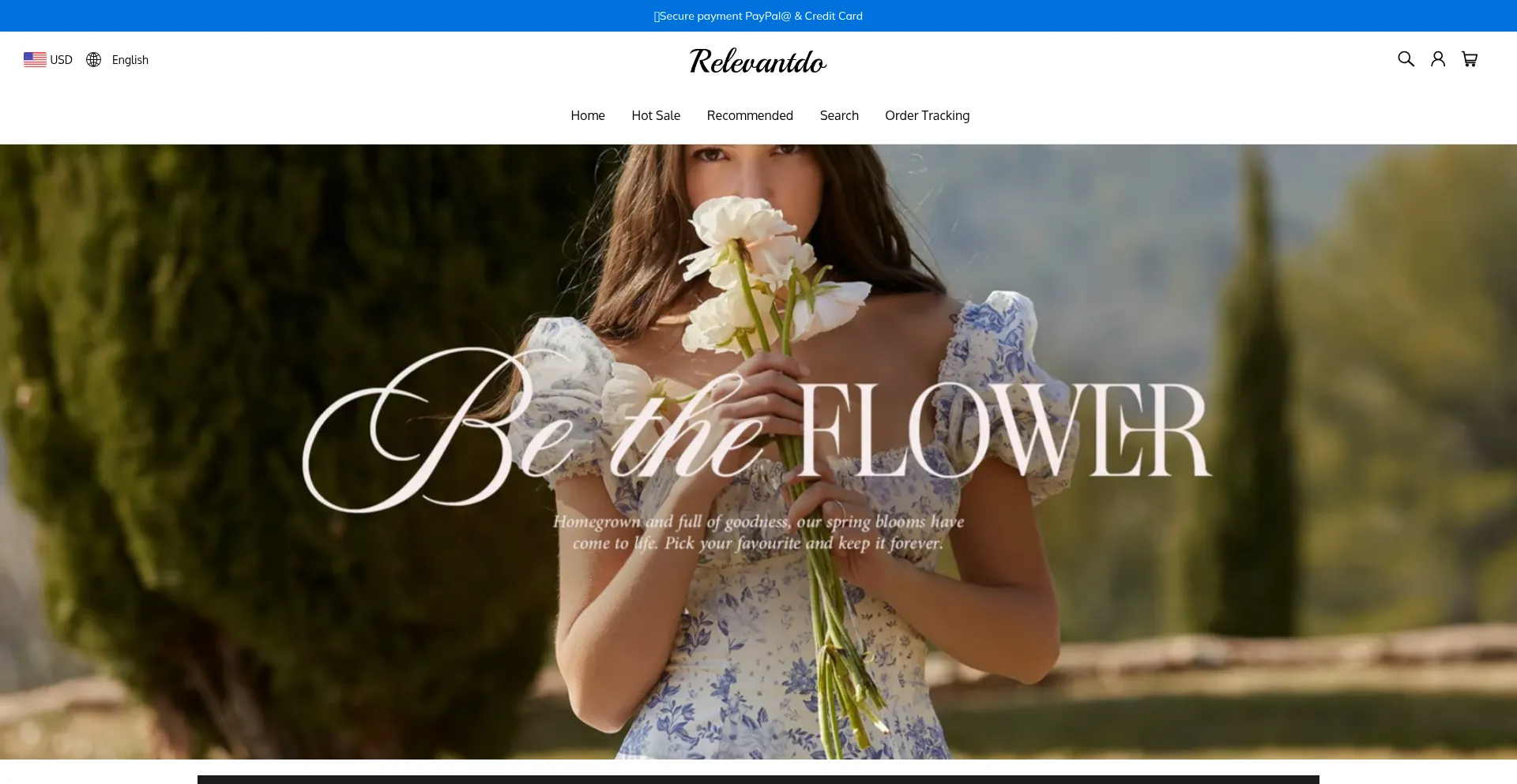 Website screenshot of Relevantdo.com