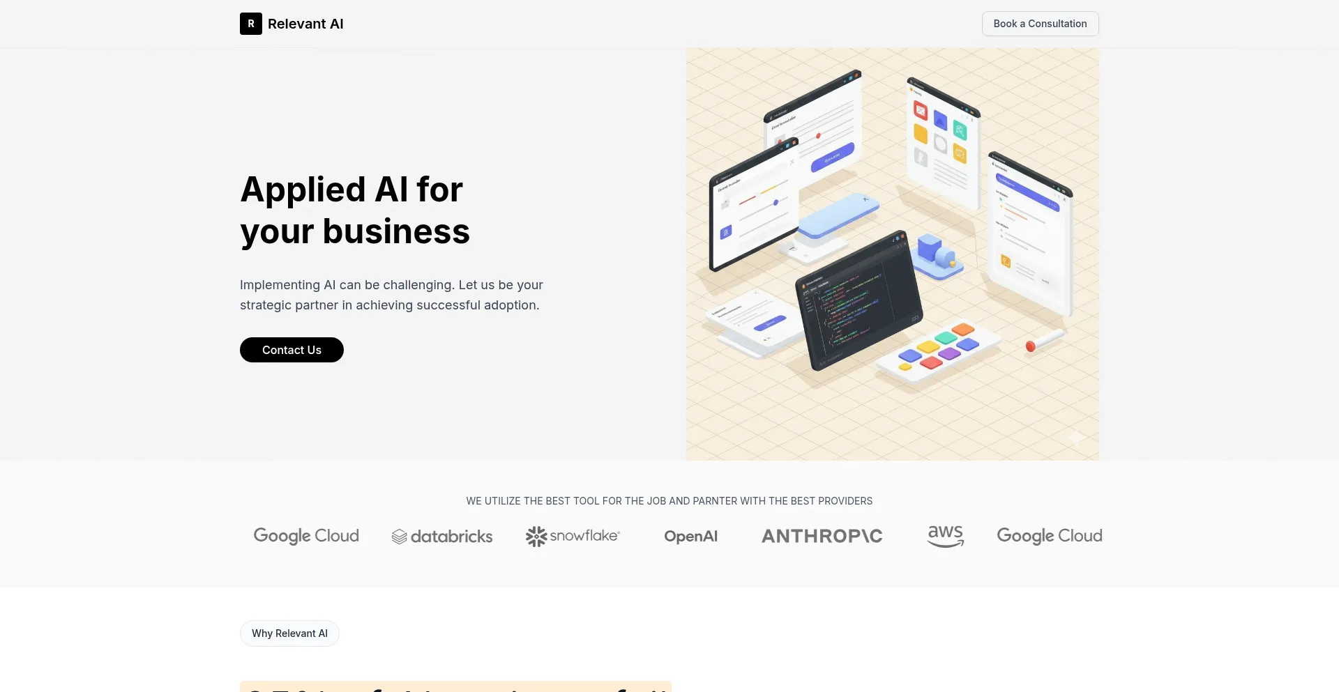 Relevanthq.com Screenshot