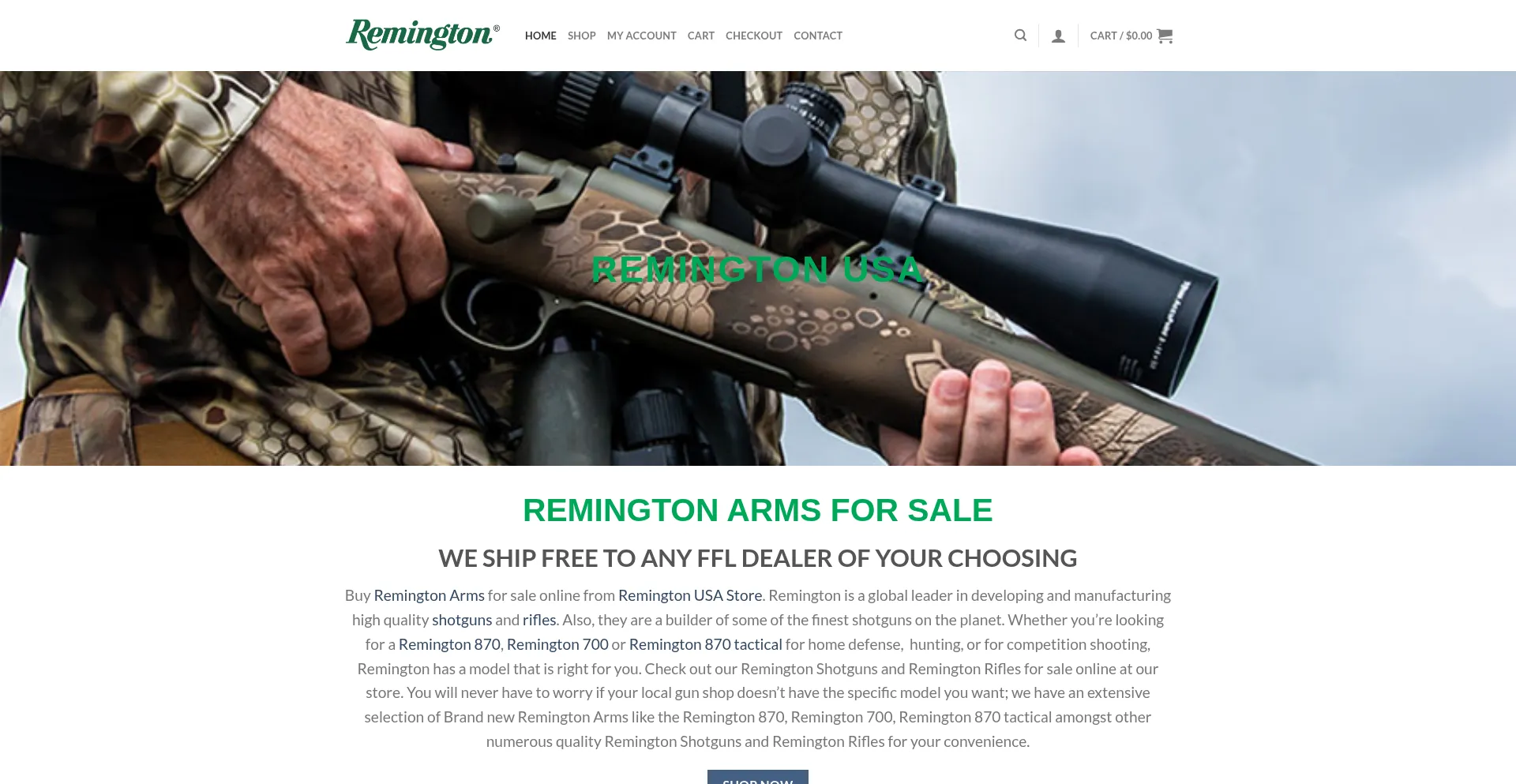 Remingtonusafirearms.com