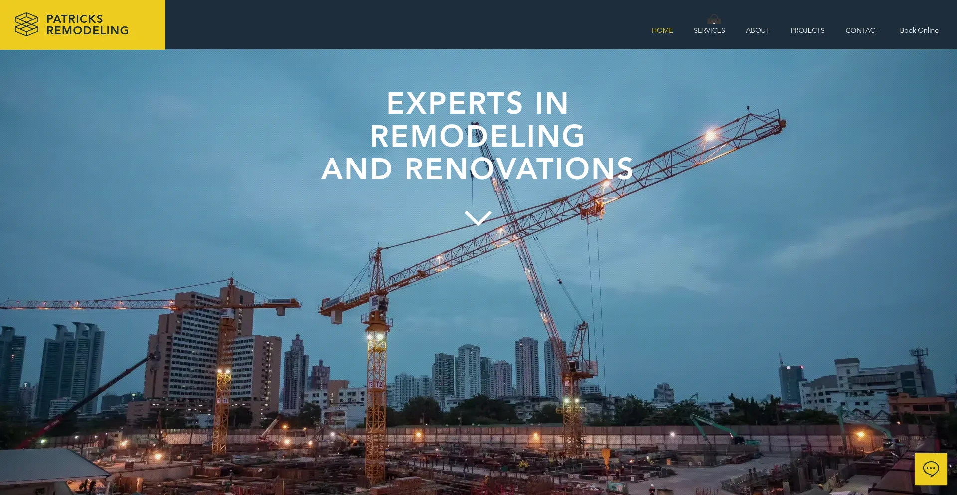 Website screenshot of Remodellingpros.com