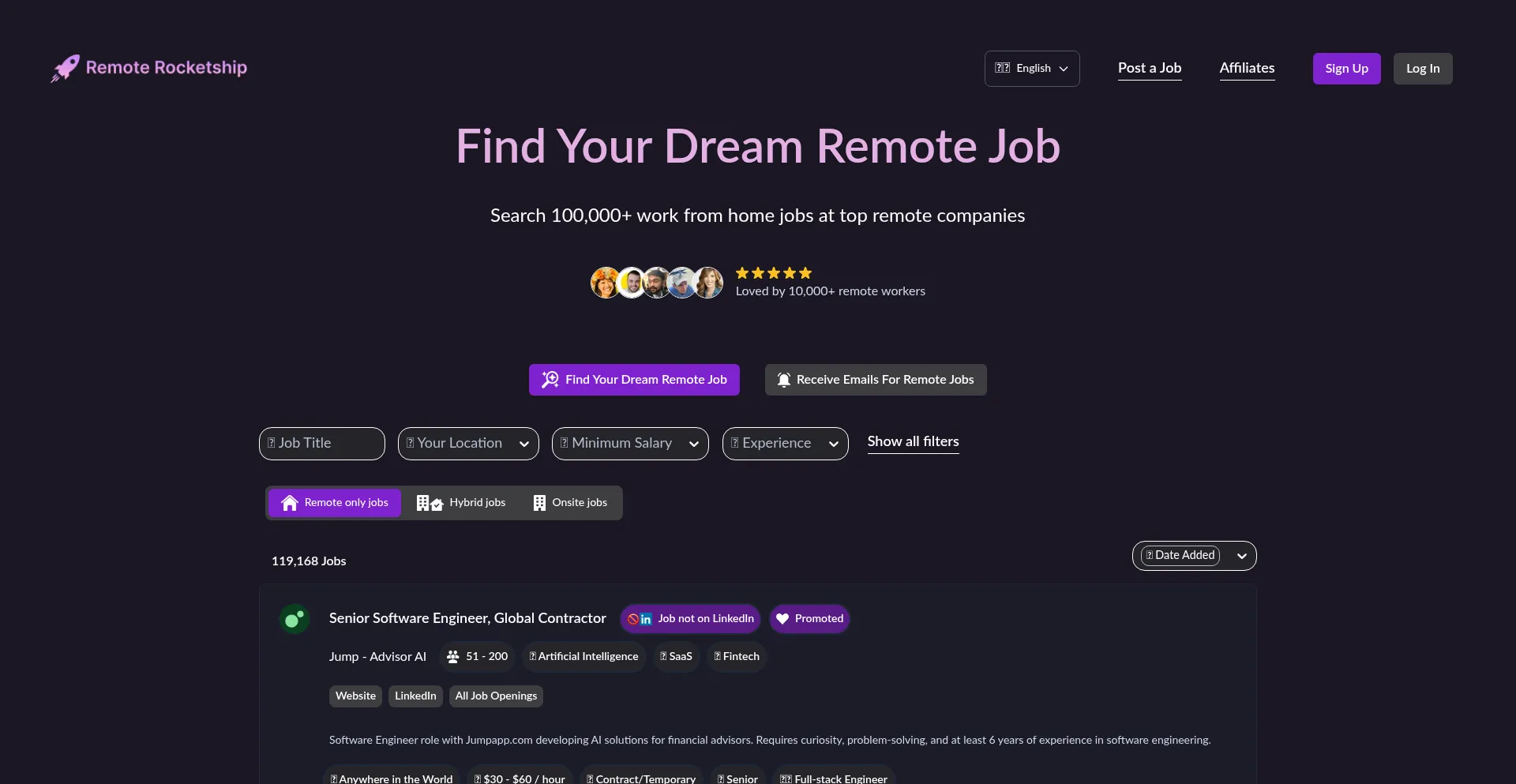 Remoterocketship.com