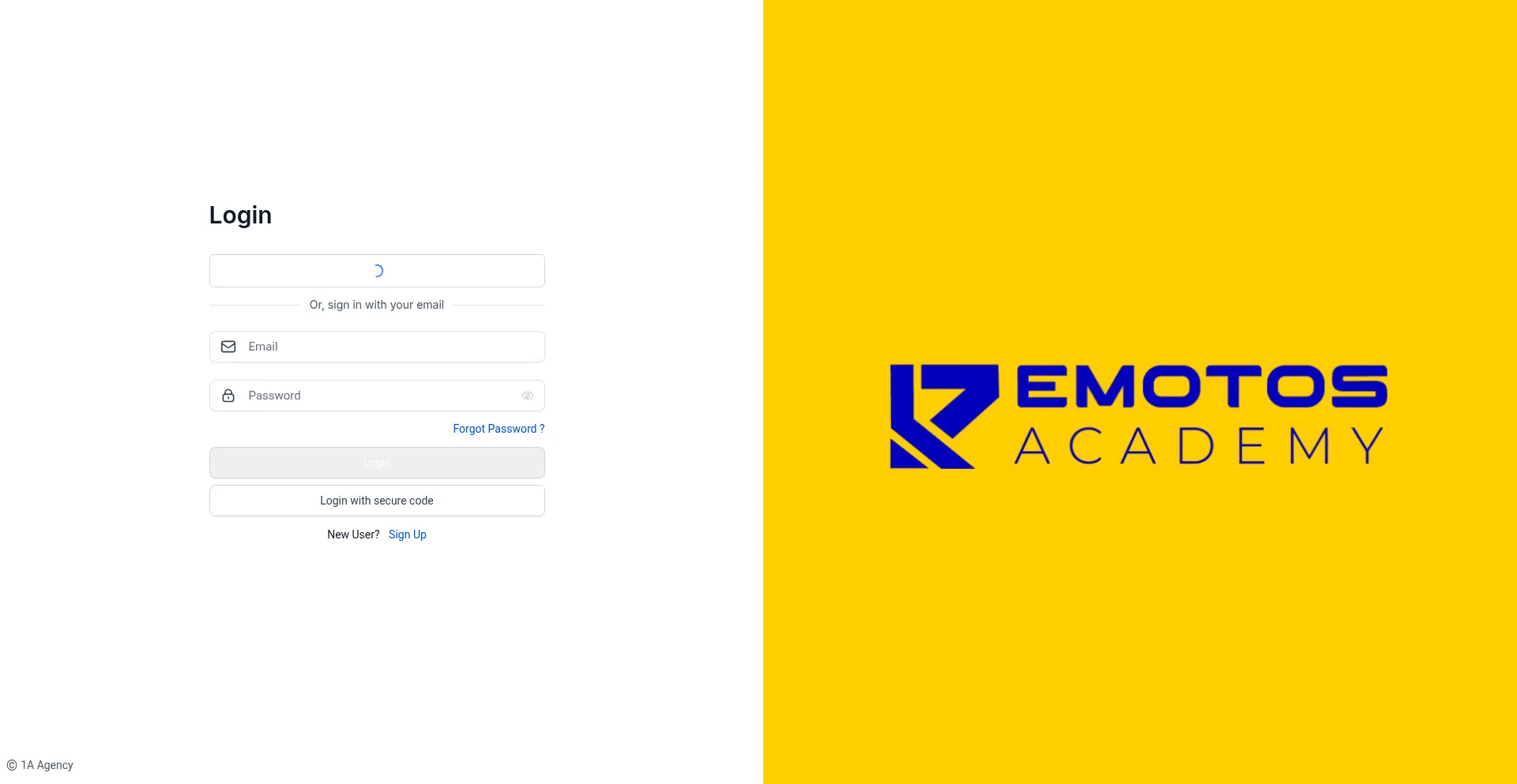 Website screenshot of Remotosacademy.com